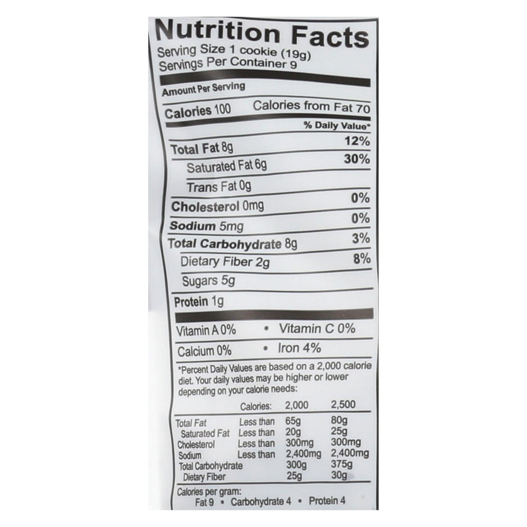 Emmy's Organics Dark Cacao Coconut Cookies (8 Pack, 6 Oz. Each)