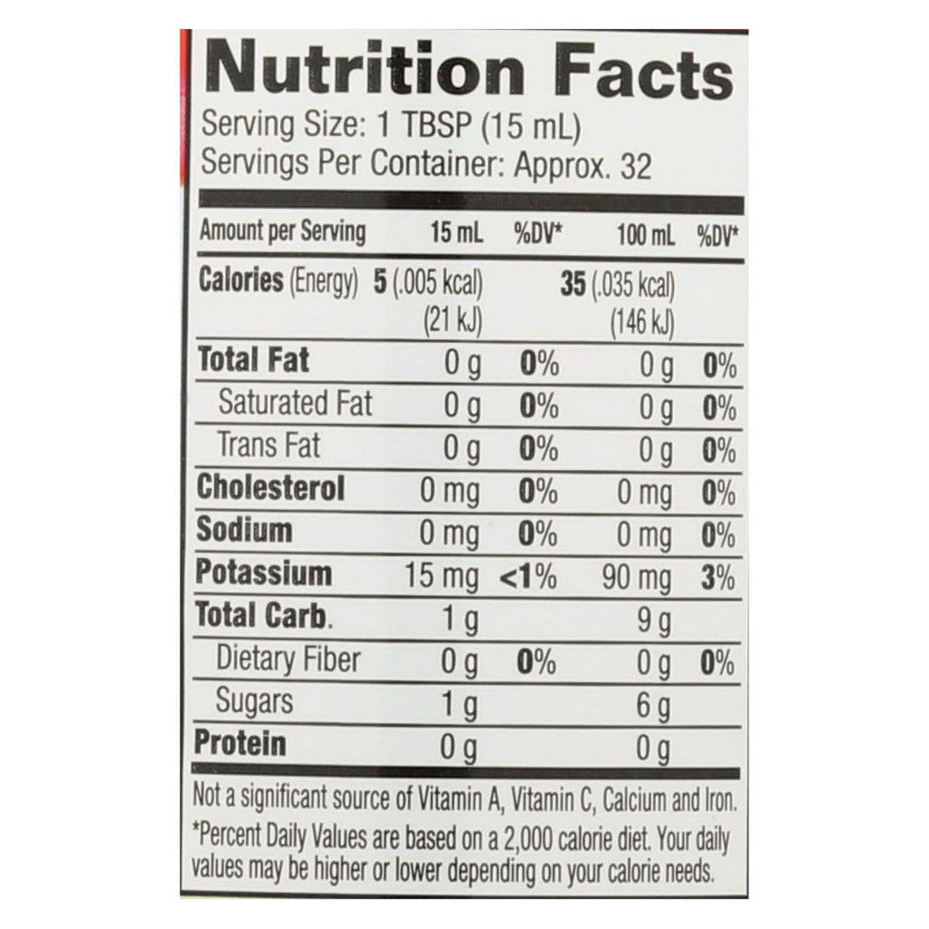 Dynamic Health Apple Cider Vinegar with The Mother and Honey - 16 Oz Glass Bottle