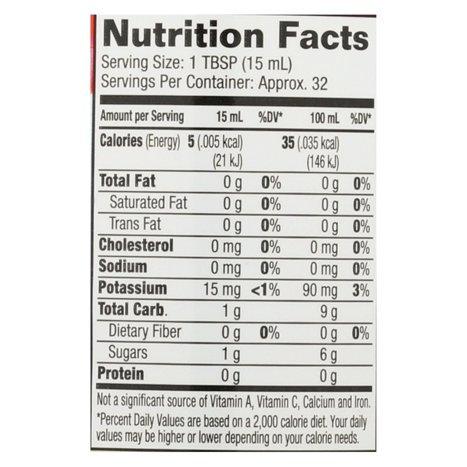 Dynamic Health Apple Cider Vinegar with The Mother and Honey - 16 Oz Glass Bottle