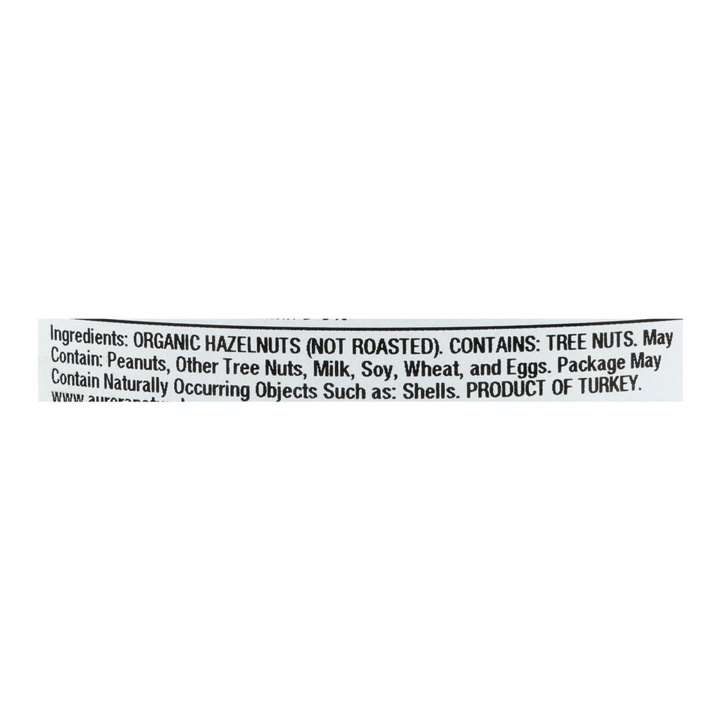 Aurora Natural Products Organic Raw Hazelnuts, 12 Pack, 9 Oz.