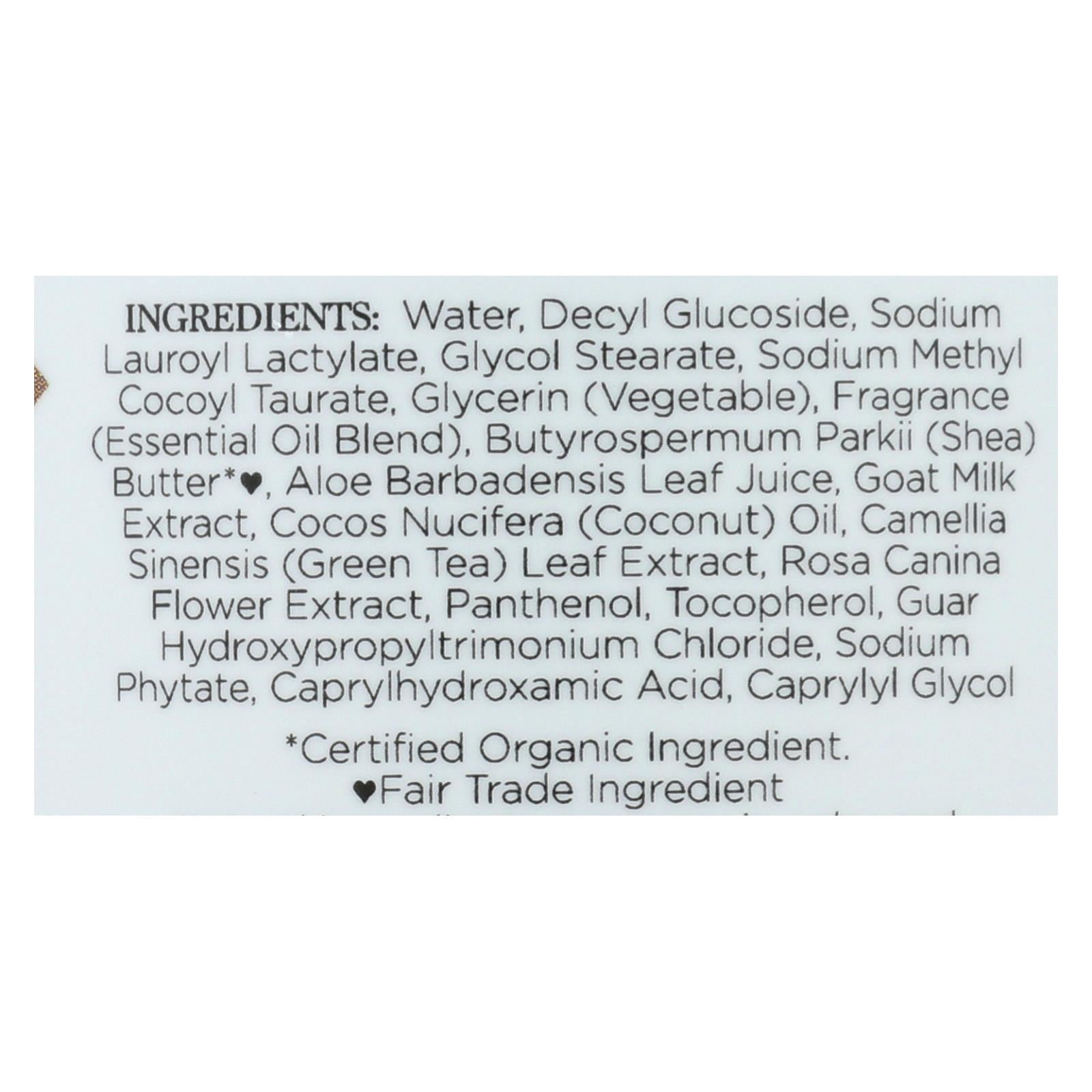 Nubian Heritage Body Wash, Goats Milk & Chai, Moisturizing, 13 Fl Oz.
