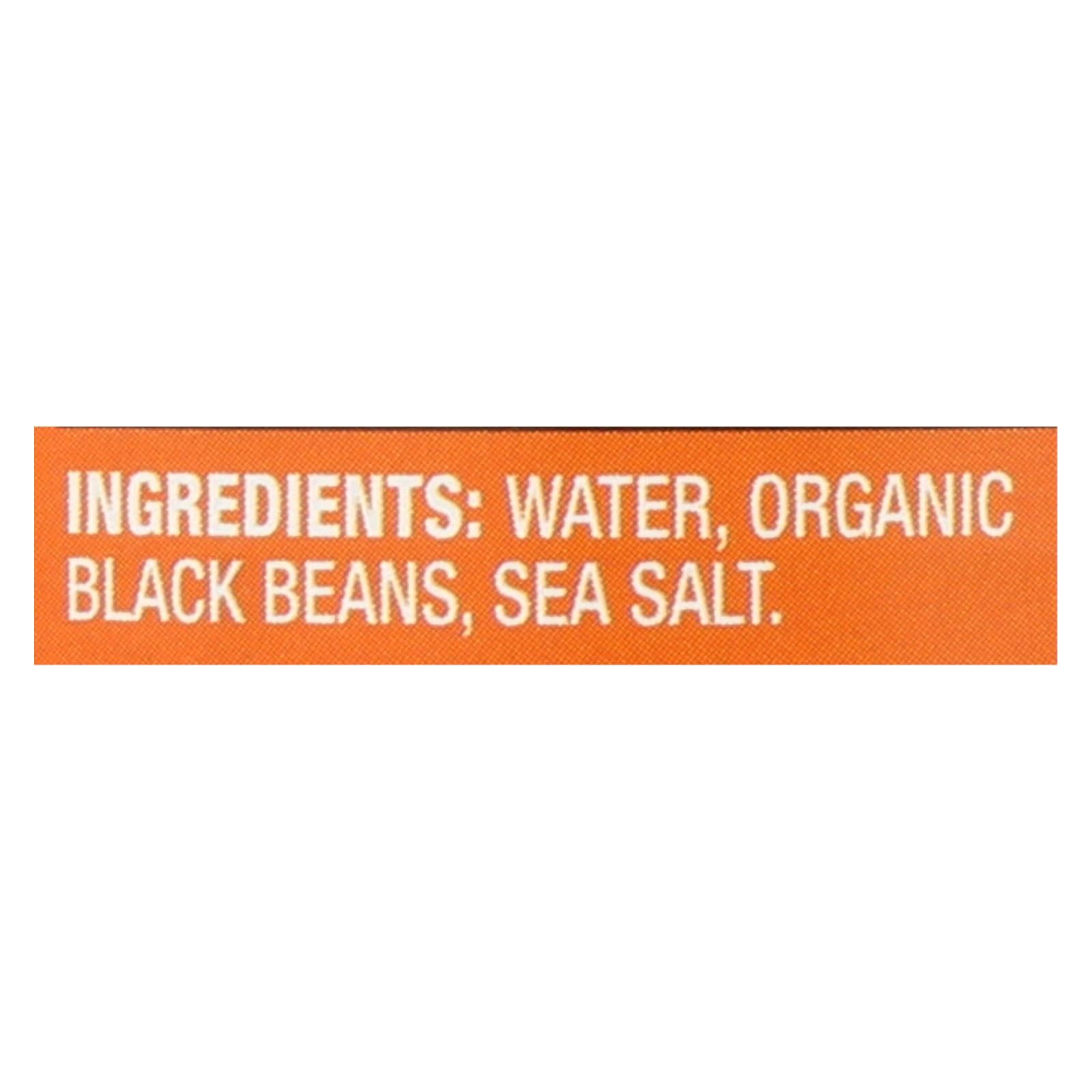 Westbrae Foods Organic Black Beans - 25 Oz. - Case of 12