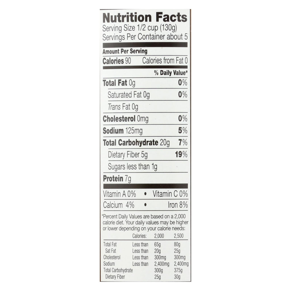 Westbrae Foods Organic Black Beans - 25 Oz. - Case of 12