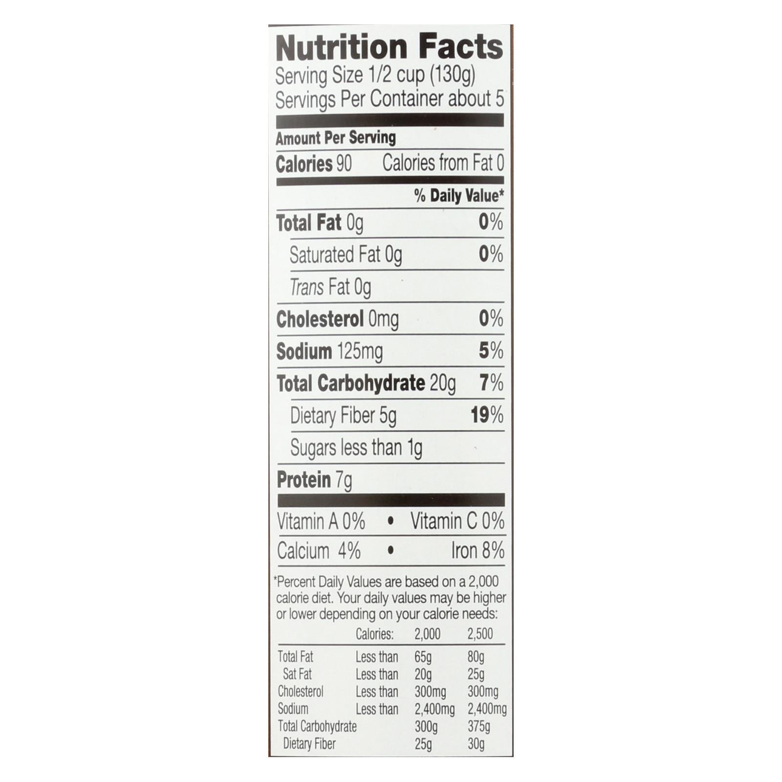 Westbrae Foods Organic Black Beans - 25 Oz. - Case of 12