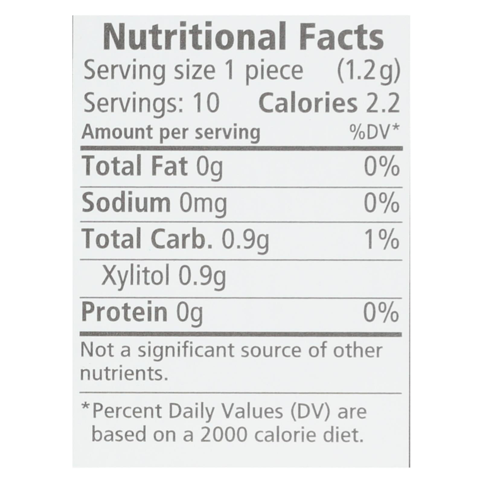 Spry Xylitol Cinnamon Gems, 10ct x 2 Packs