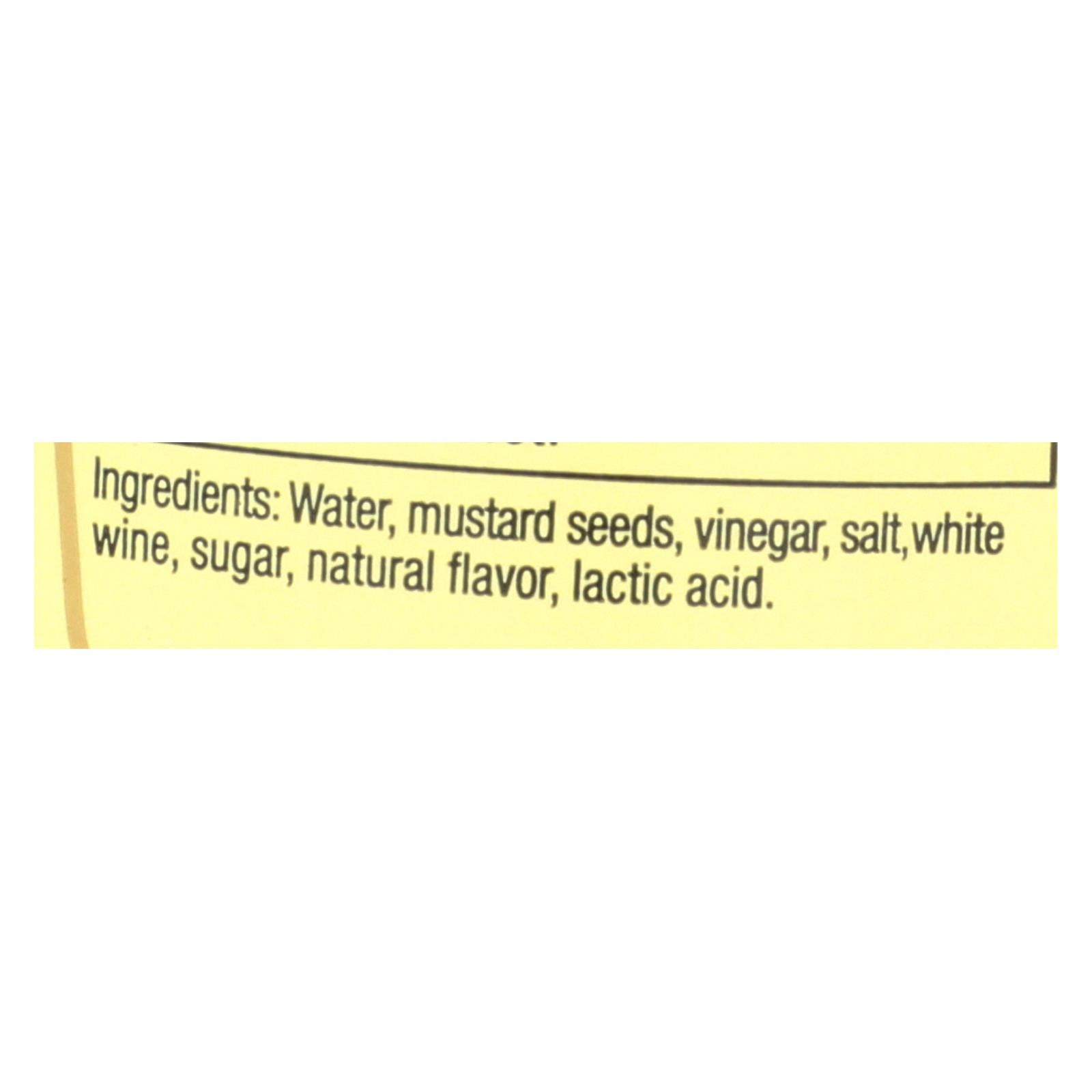Maille Old Style - Whole Grain Dijon Mustard (Pack of 6, 7.3 Oz)