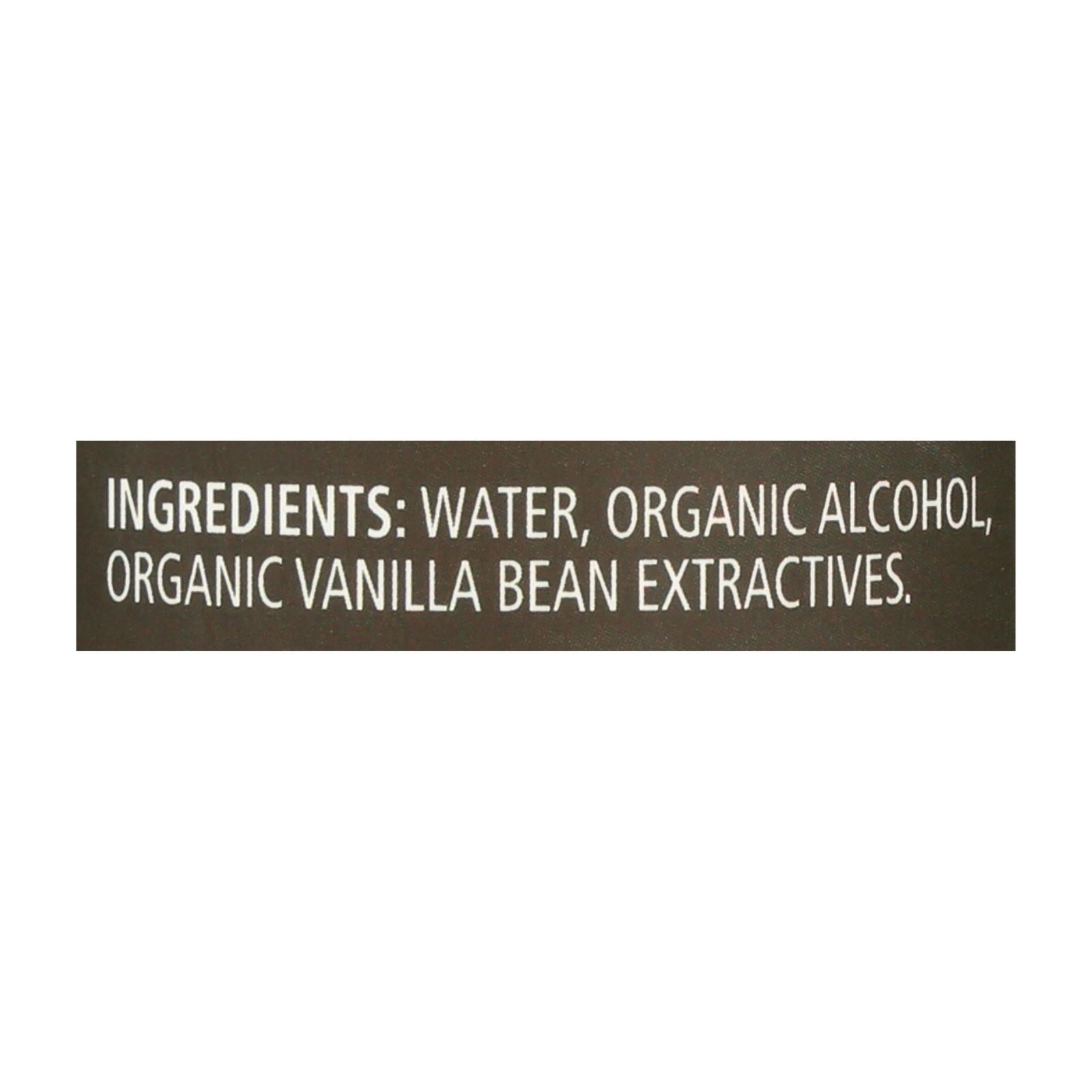 Frontier Herb - Organic Pure Vanilla Extract (4 Oz.)
