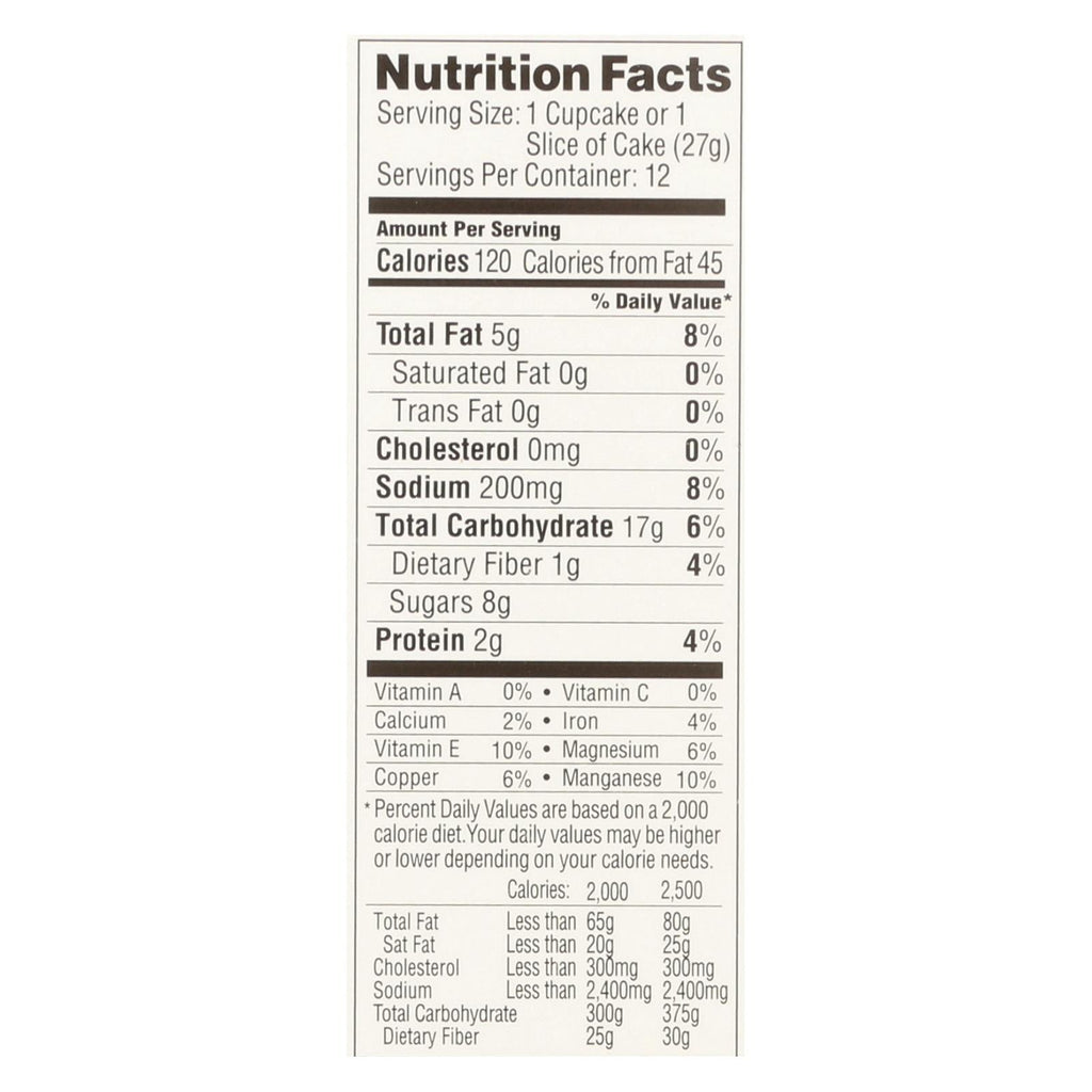 Simple Mills Almond Flour Vanilla Cake Mix, 11.5 oz., Pack of 6