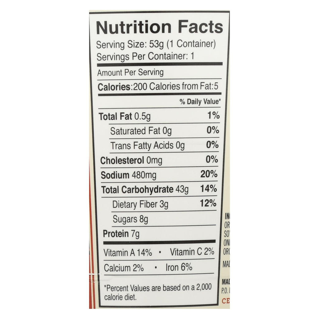 Dr. McDougall's Teriyaki Asian Noodle Soup, Pack of 6, 1.9 Oz Each