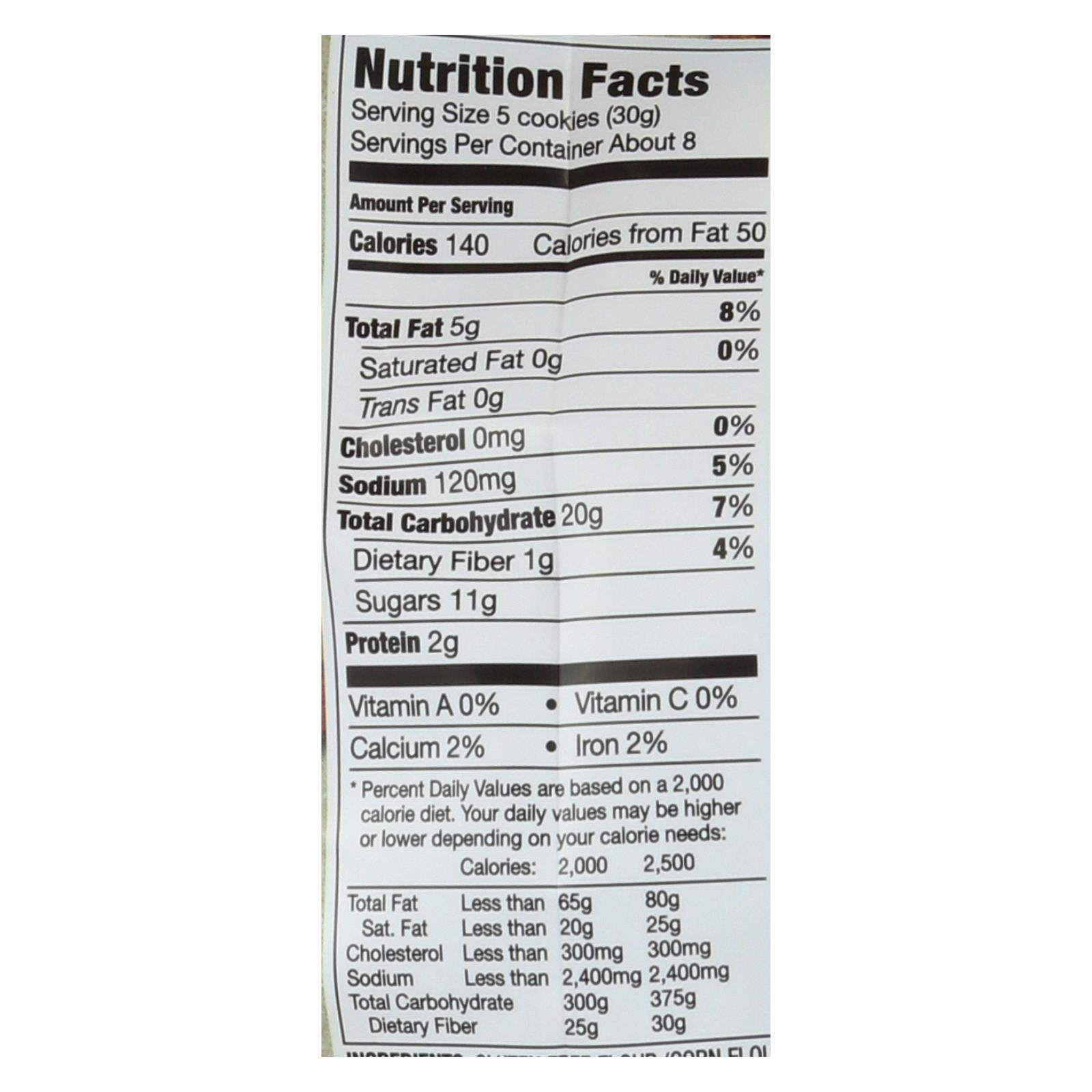 Midel Classic Ginger Snaps Cookies, 8 oz. (Pack of 8)