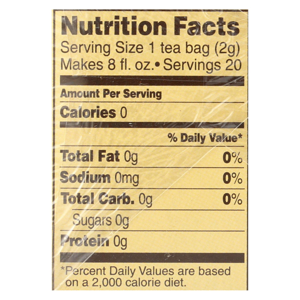 Celestial Seasonings Madagascar Vanilla Red Tea Caffeine Free (Pack of 6 - 20 Tea Bags)
