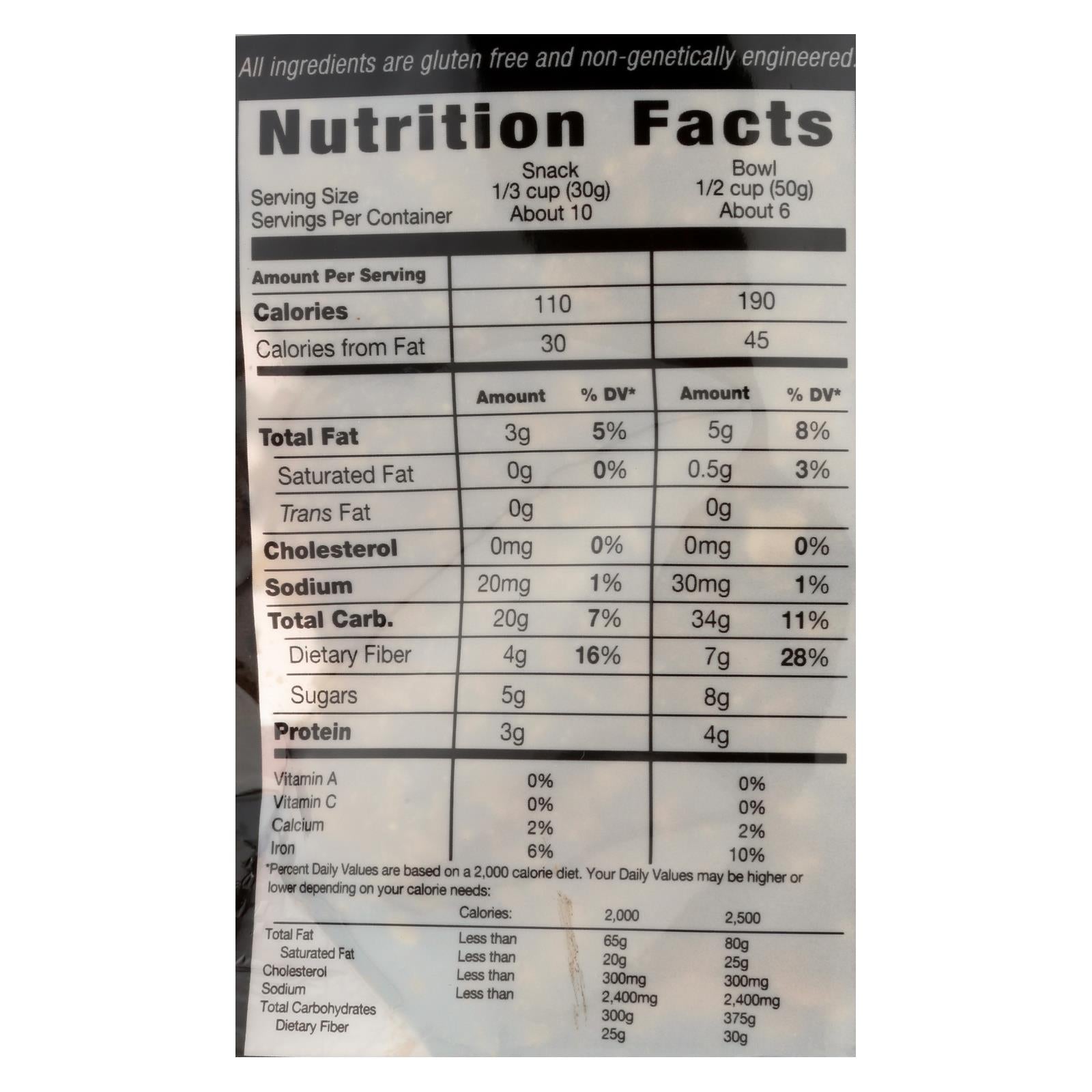 Kind Cinnamon Oat Clusters with Flax Seeds, 11 Oz., Pack of 6.