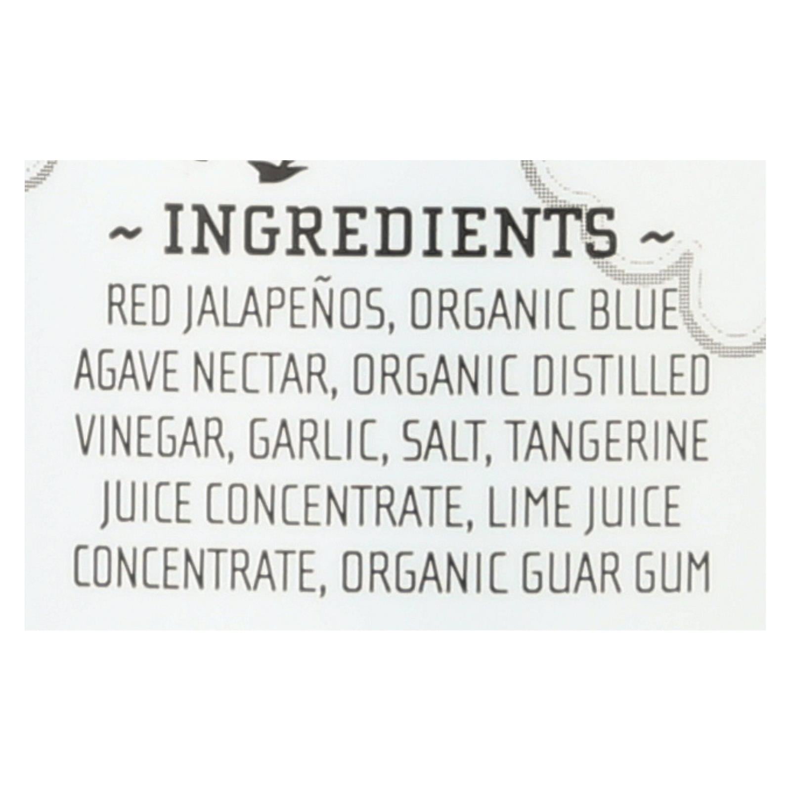 Yellowbird Sauce Blue Agave Sriracha, 9.8 Oz. Pack of 6