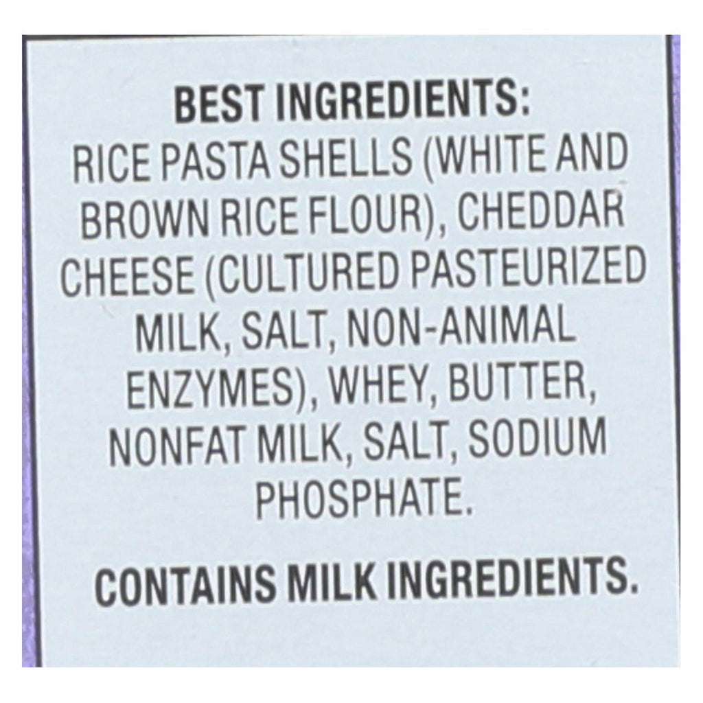 Annie's Homegrown Gluten-Free Rice Shells & Creamy White Cheddar Macaroni & Cheese, 6 oz (Pack of 12)