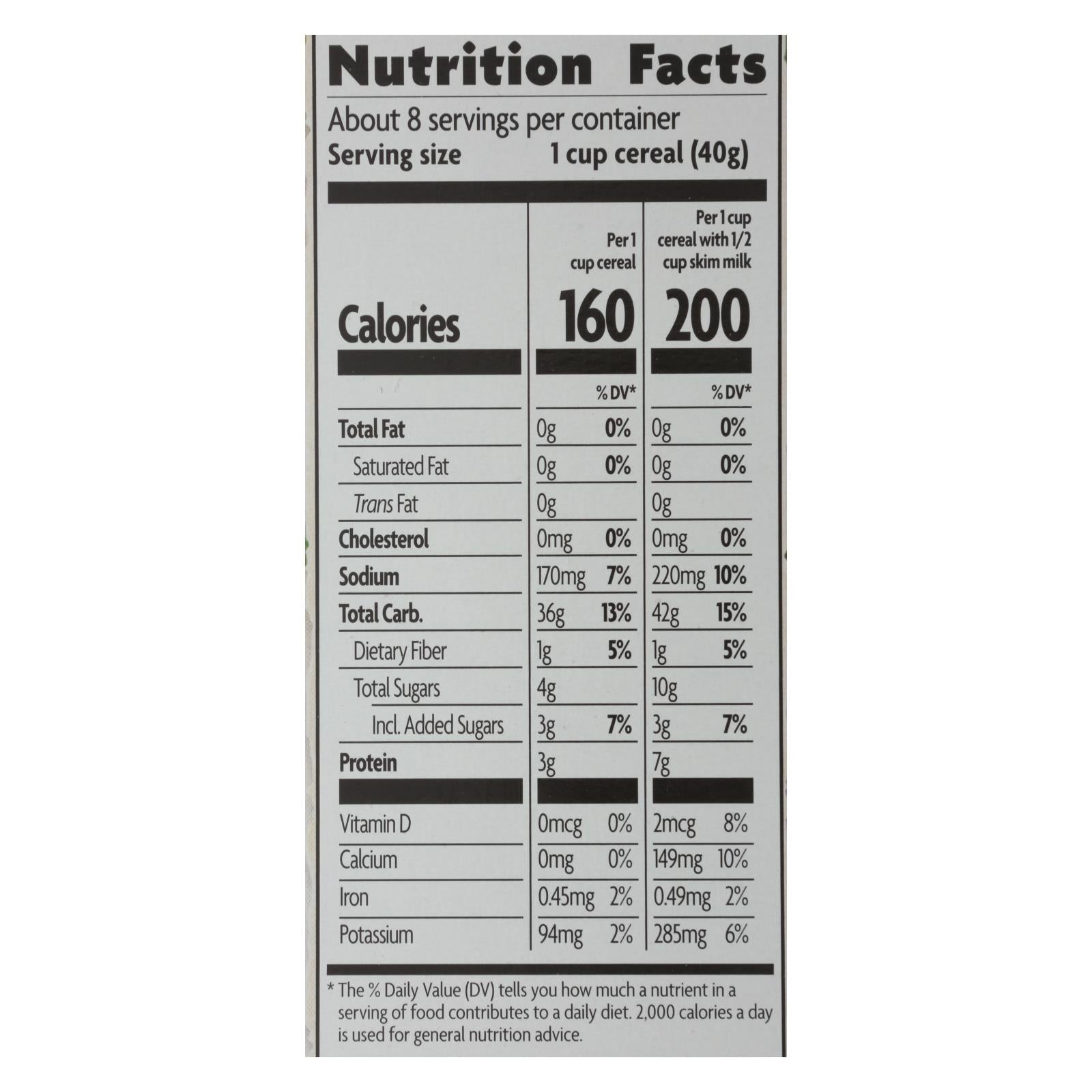 Nature's Path Organic Corn Flakes, Fruit Juice Sweetened, 10.6 Oz. (Pack of 12)