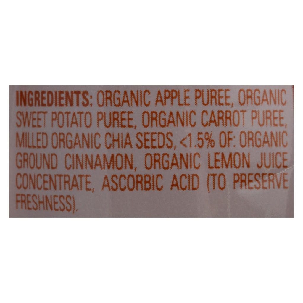 Happy Baby Happytot Organic Superfoods Sweet Potato, Apple, Carrot, and Cinnamon (Pack of 16 - 4.22 Oz)