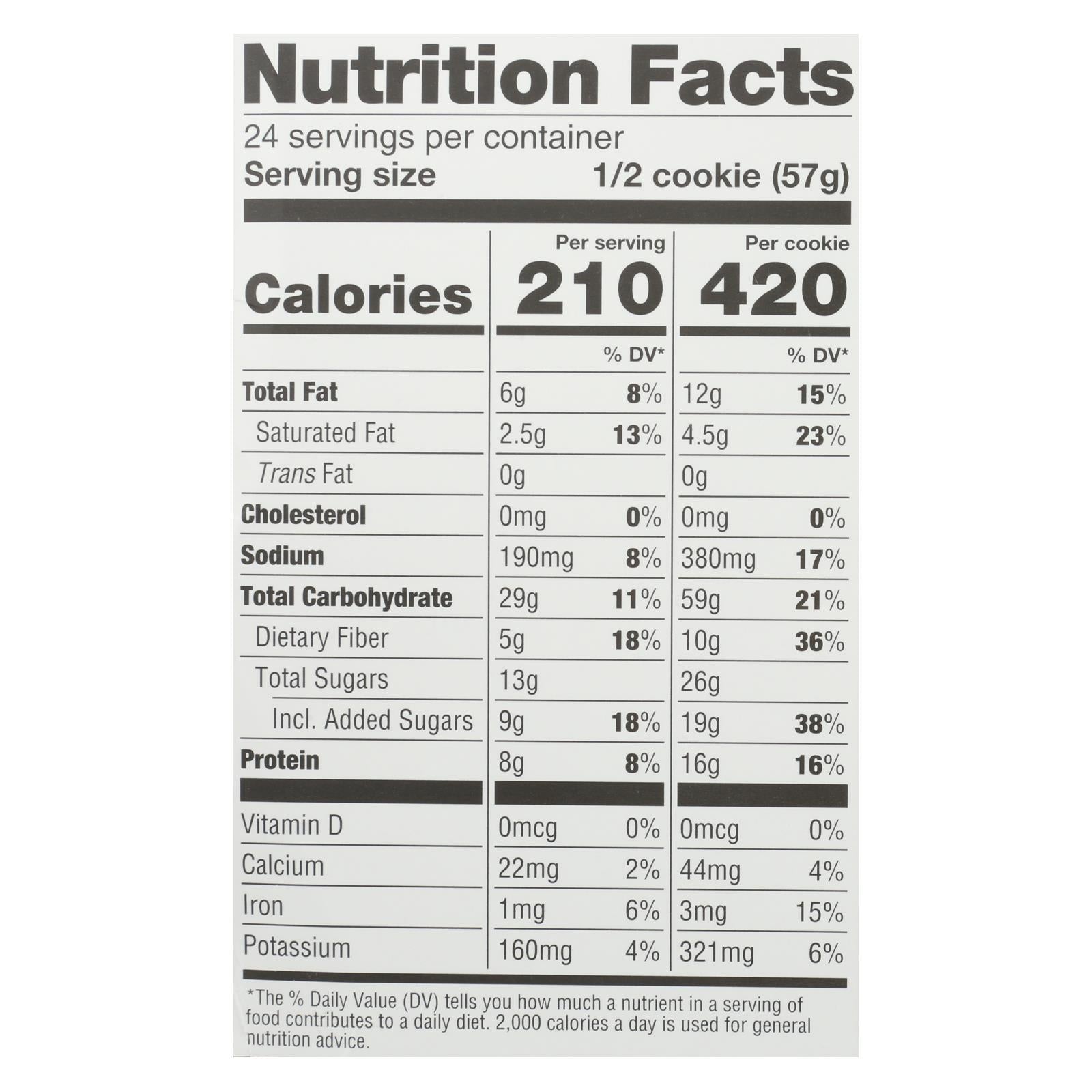 Lenny & Larry's Complete Cookie Oatmeal Raisin, 12 Pack, 4 Oz Each