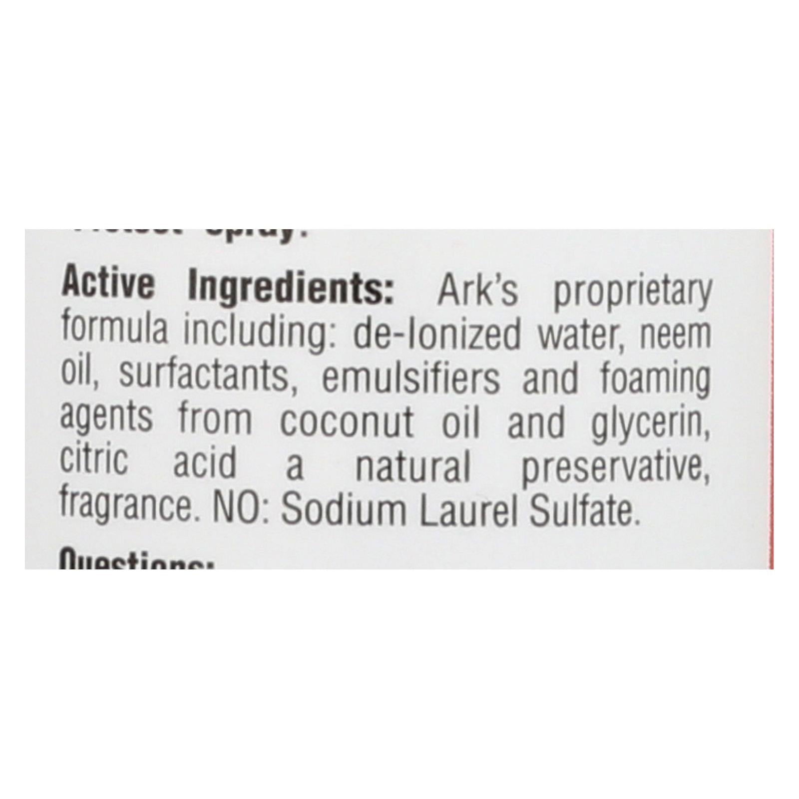 Ark Naturals Neem Protect Antibacterial & Antifungal Shampoo (8 Fl Oz)