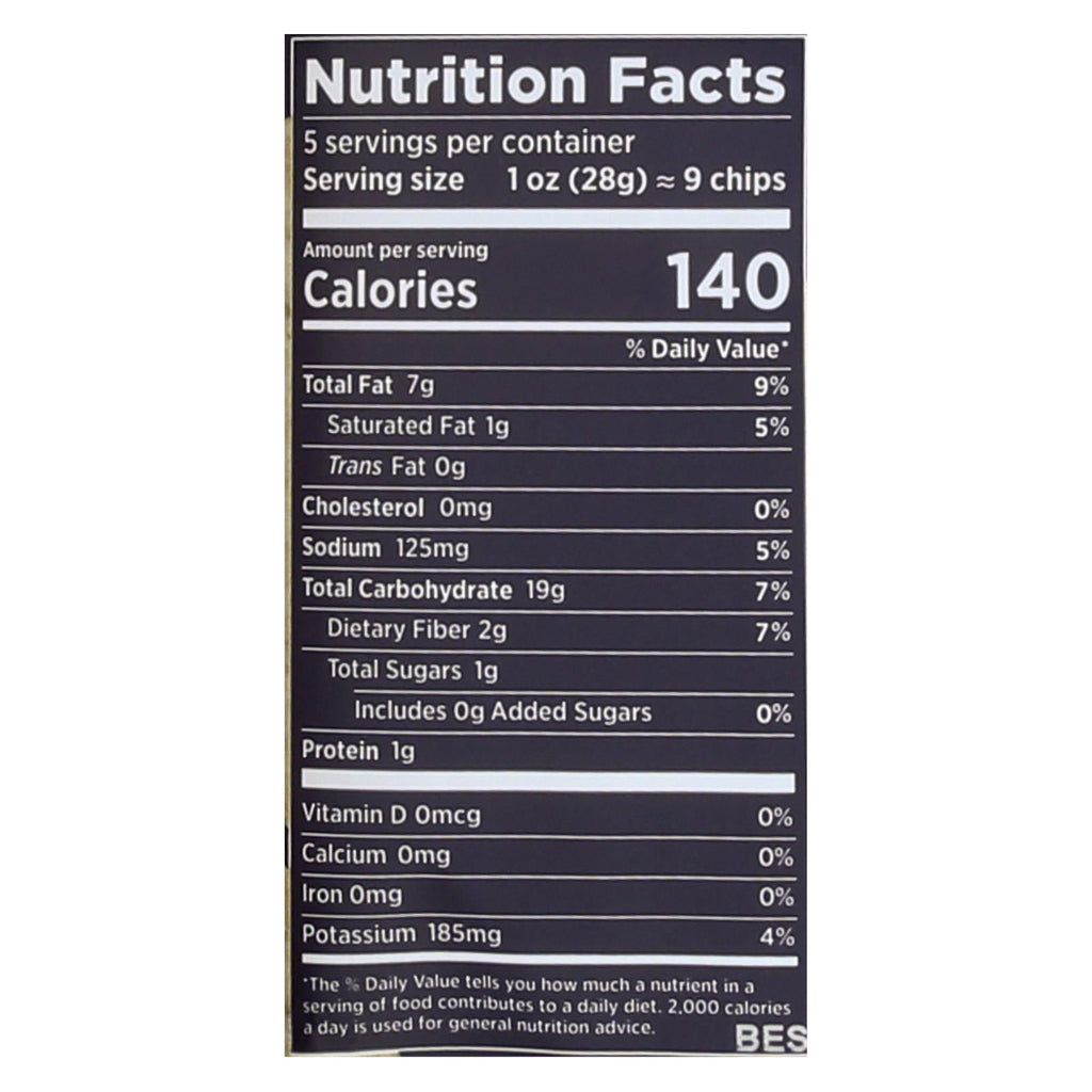Siete Grain Free Tortilla Chips, Almond Flour, Sea Salt (Pack of 12 - 5 Oz.)