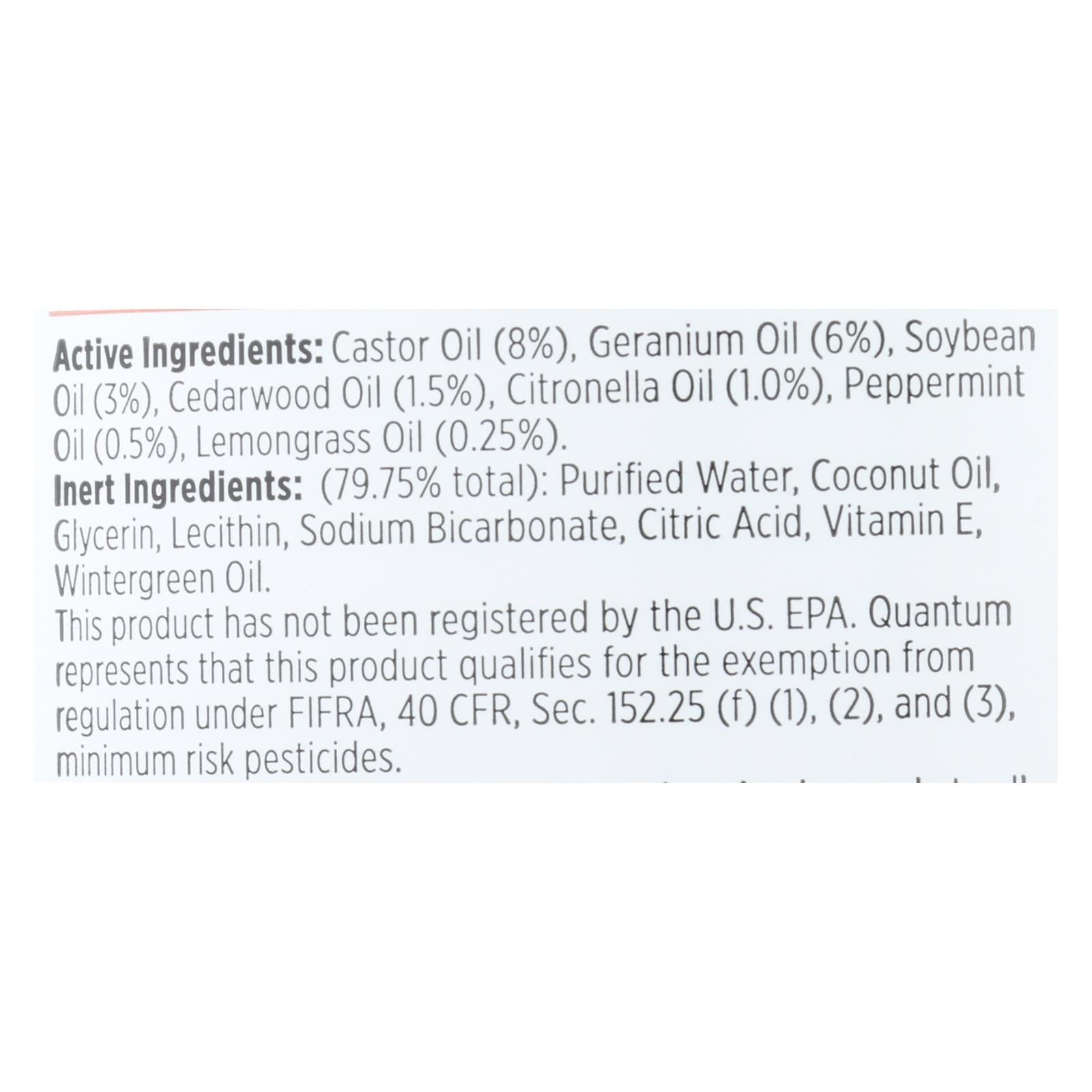 Quantum Research Buzz Away Extreme Spray 8 oz