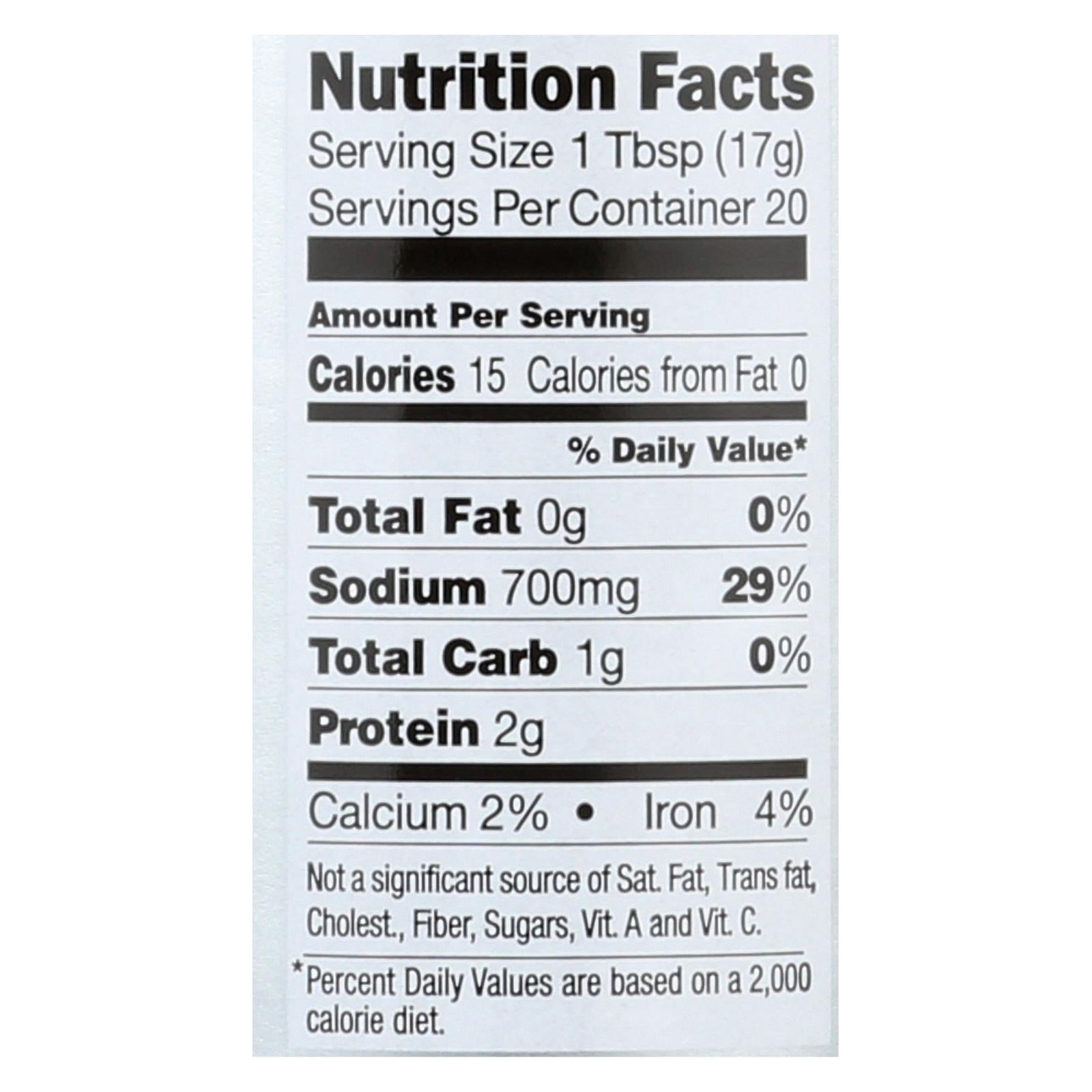 San-J Organic Tamari Soy Sauce, Reduced Sodium, 10 Fl Oz (Pack of 6)