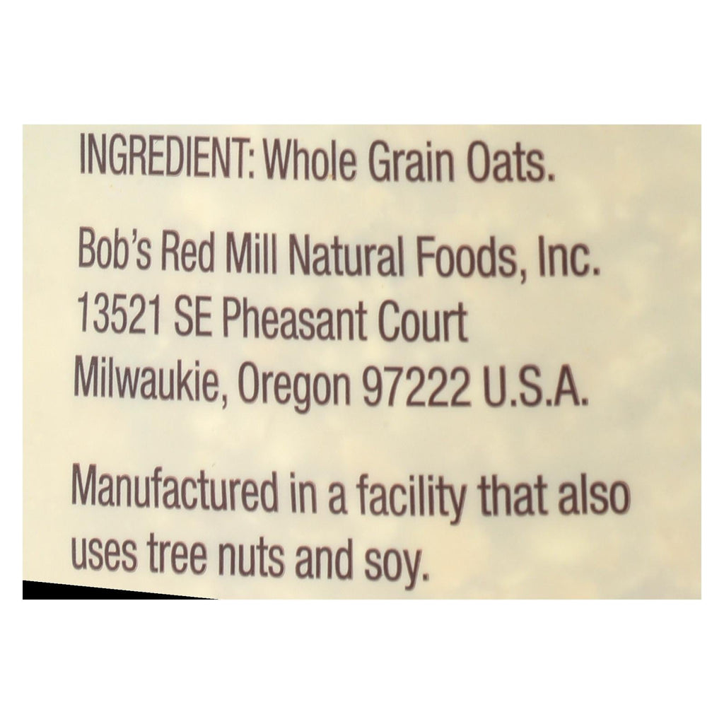Bob's Red Mill Rolled Oats (Pack of 4 - 28 Oz), Quick Cooking, Gluten Free