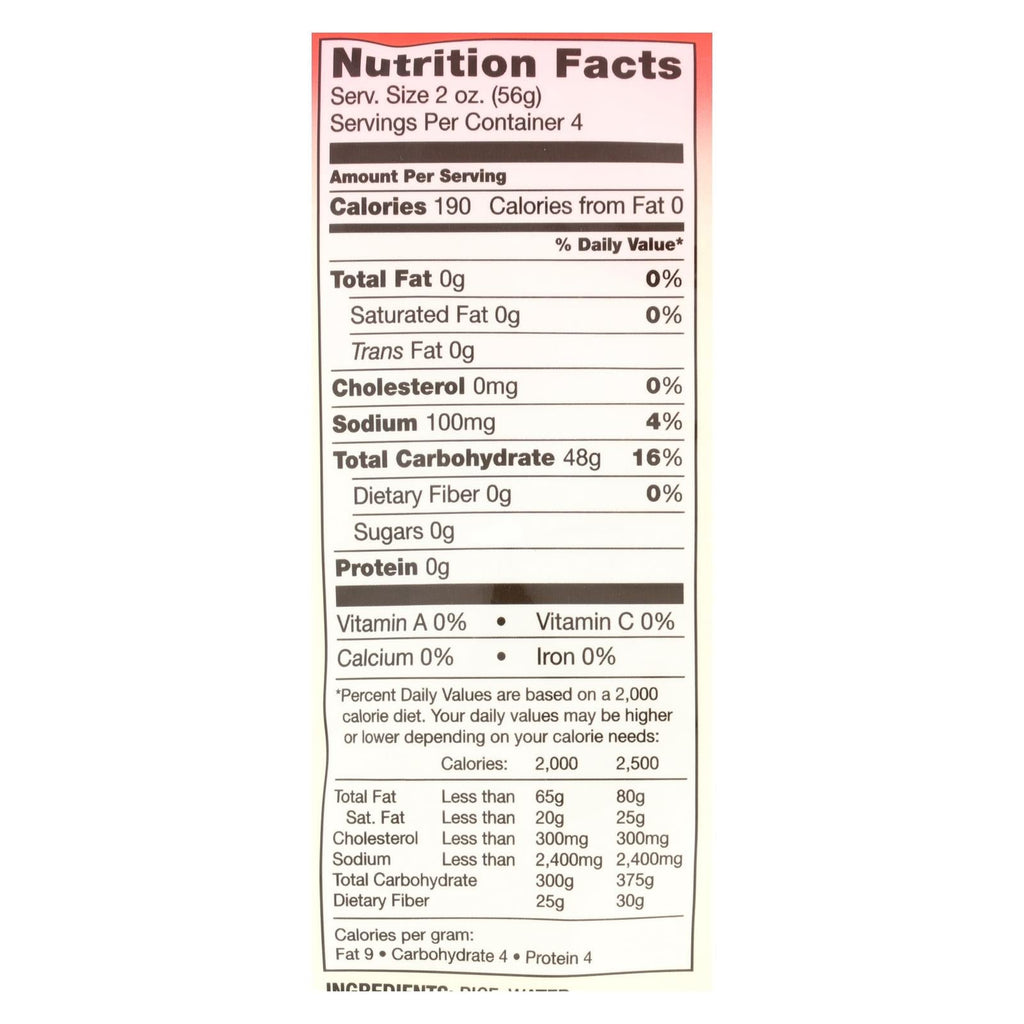Ka-me Premium Vermicelli Rice Noodles, 8 Oz. (Pack of 8)