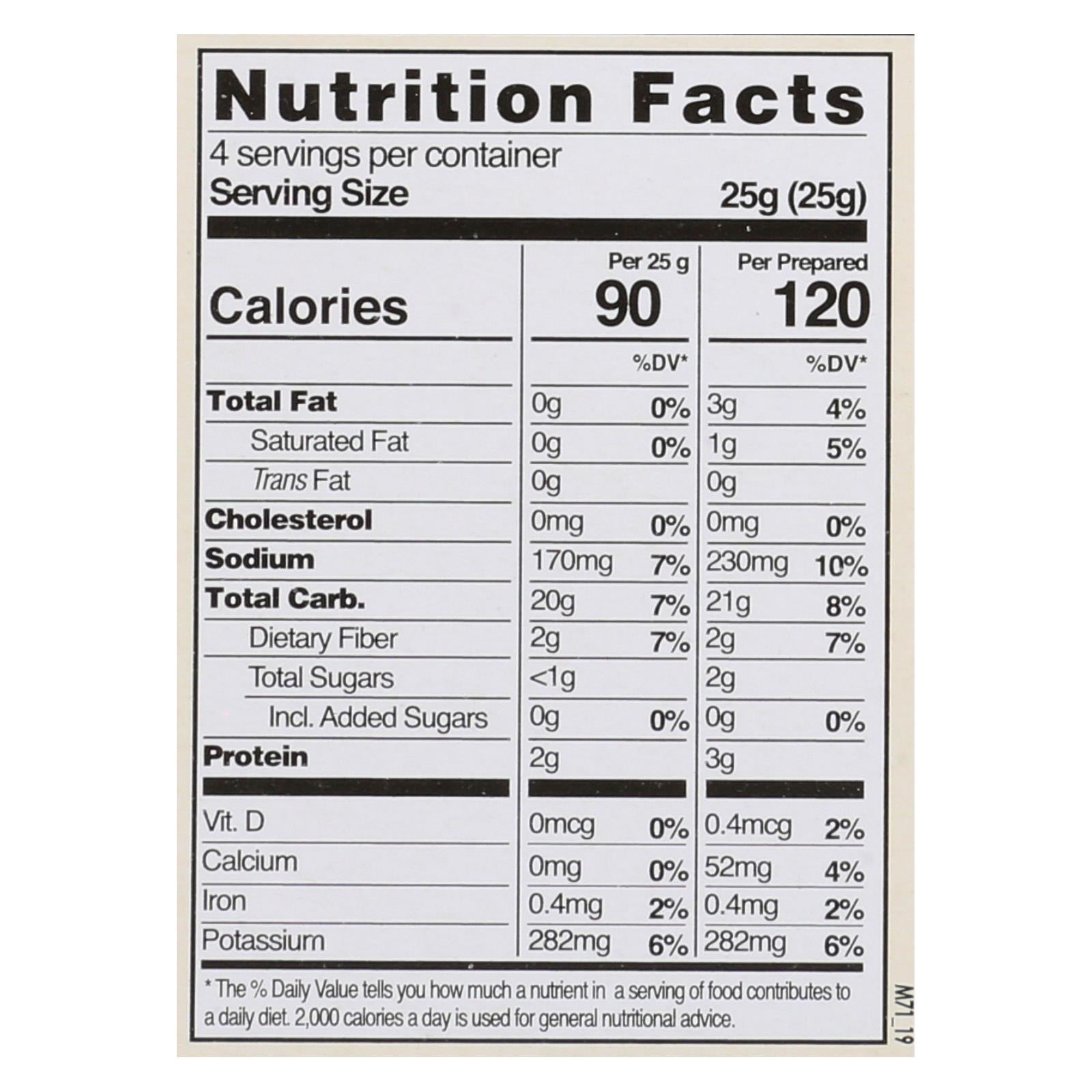 Edward And Sons Organic Roasted Garlic Mashed Potatoes (Pack of 6 - 3.5 Oz.)