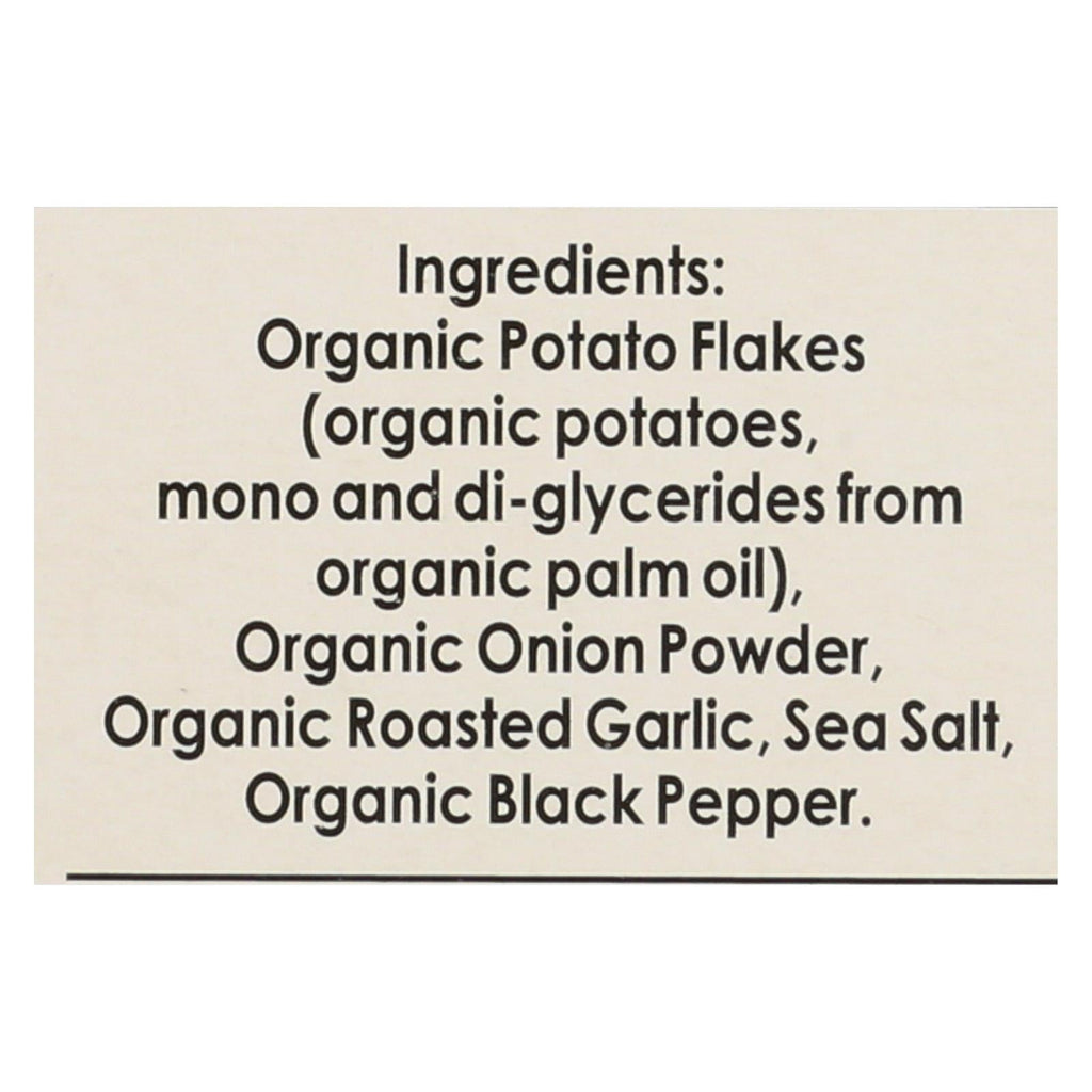 Edward And Sons Organic Roasted Garlic Mashed Potatoes (Pack of 6 - 3.5 Oz.)