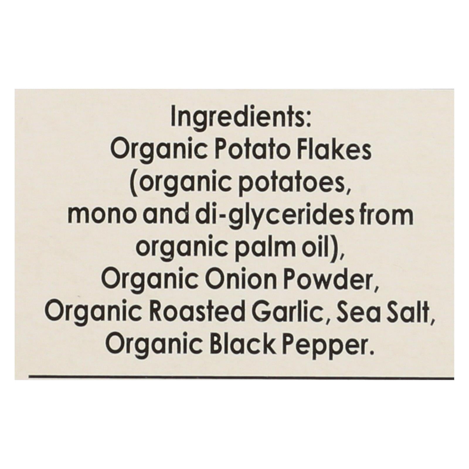 Edward And Sons Organic Roasted Garlic Mashed Potatoes (Pack of 6 - 3.5 Oz.)