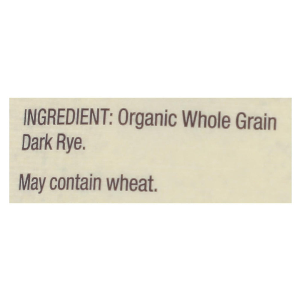 Bob's Red Mill Organic Stone Ground Rye Dark (Pack of 4 - 20 Oz.)