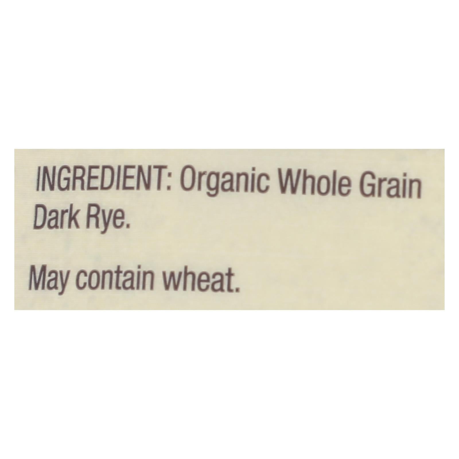 Bob's Red Mill Organic Stone Ground Rye Dark (Pack of 4 - 20 Oz.)