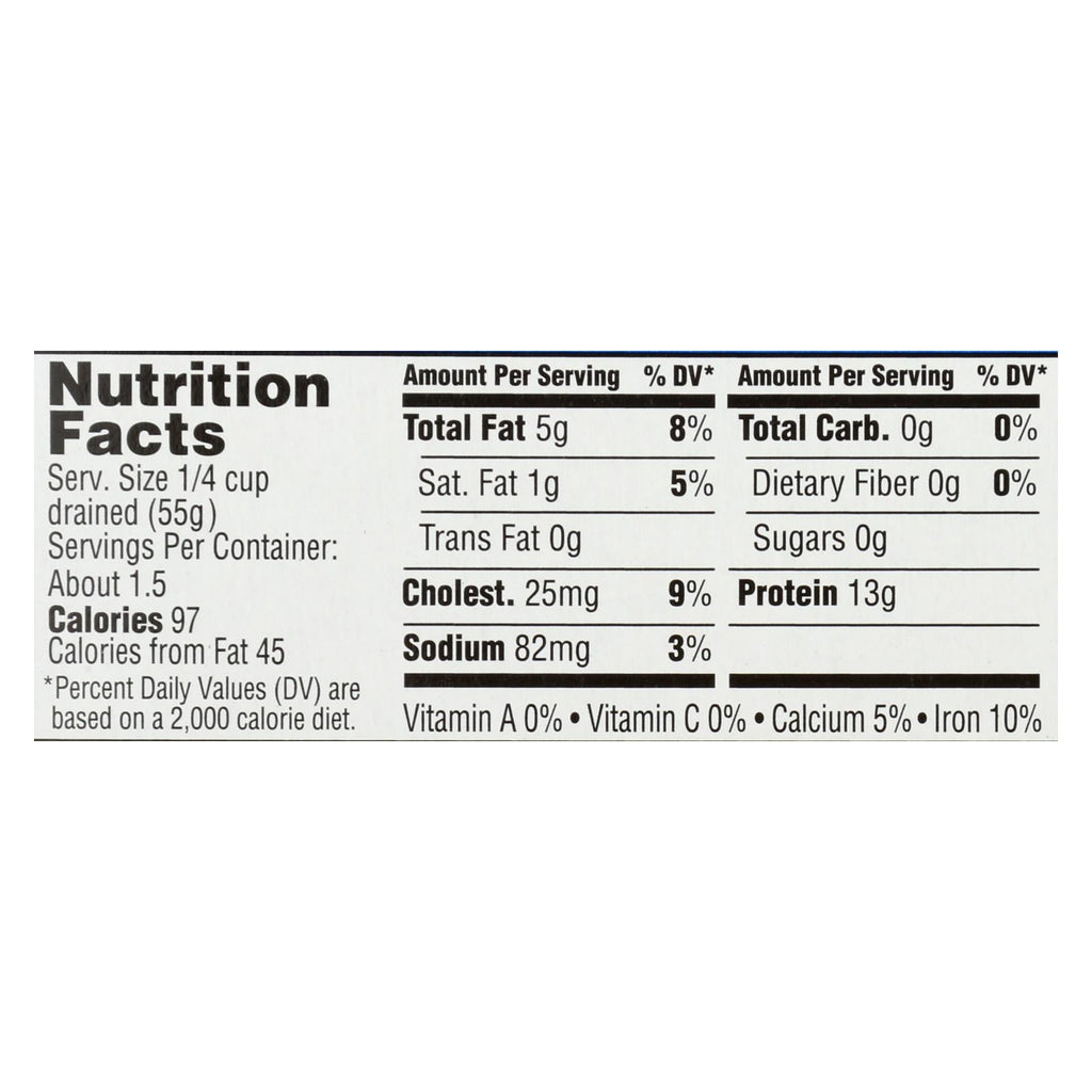 Season Skinless and Boneless Sardines in Water 4.25 oz, No Salt Added (Pack of 12)