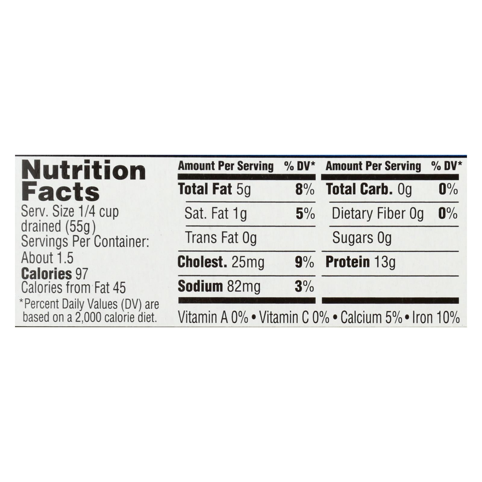 Season Skinless and Boneless Sardines in Water 4.25 oz, No Salt Added (Pack of 12)