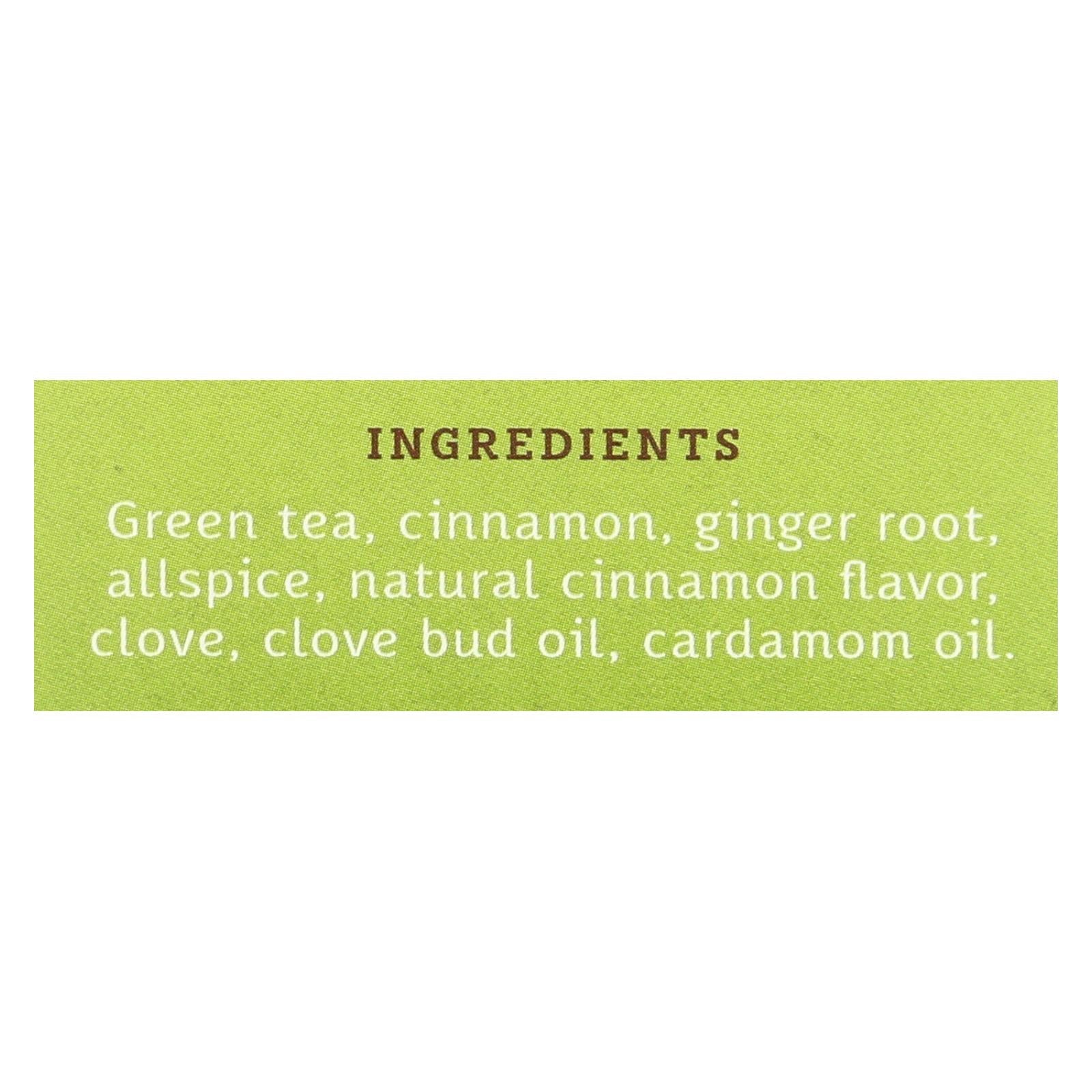Stash Tea Chai Spiced Green Tea, 20 Bags (Pack of 6)