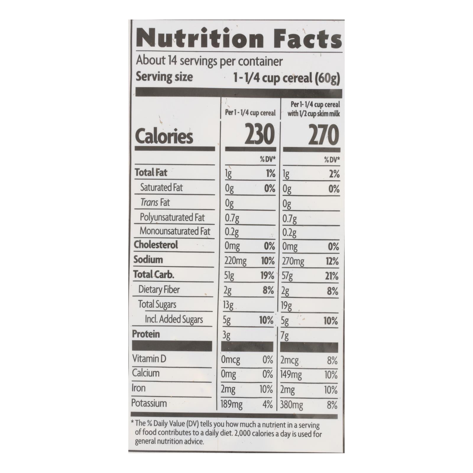 Nature's Path Organic Mesa Sunrise Flakes with Raisins, Raisin-Branded Sweetened Cereal (Pack of 6 - 29.1 Oz. Boxes)