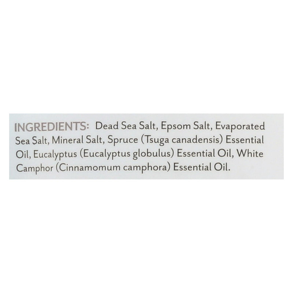 Soothing Touch Bath Salts: Eucalyptus & Spruce Tranquility - 32 Oz.