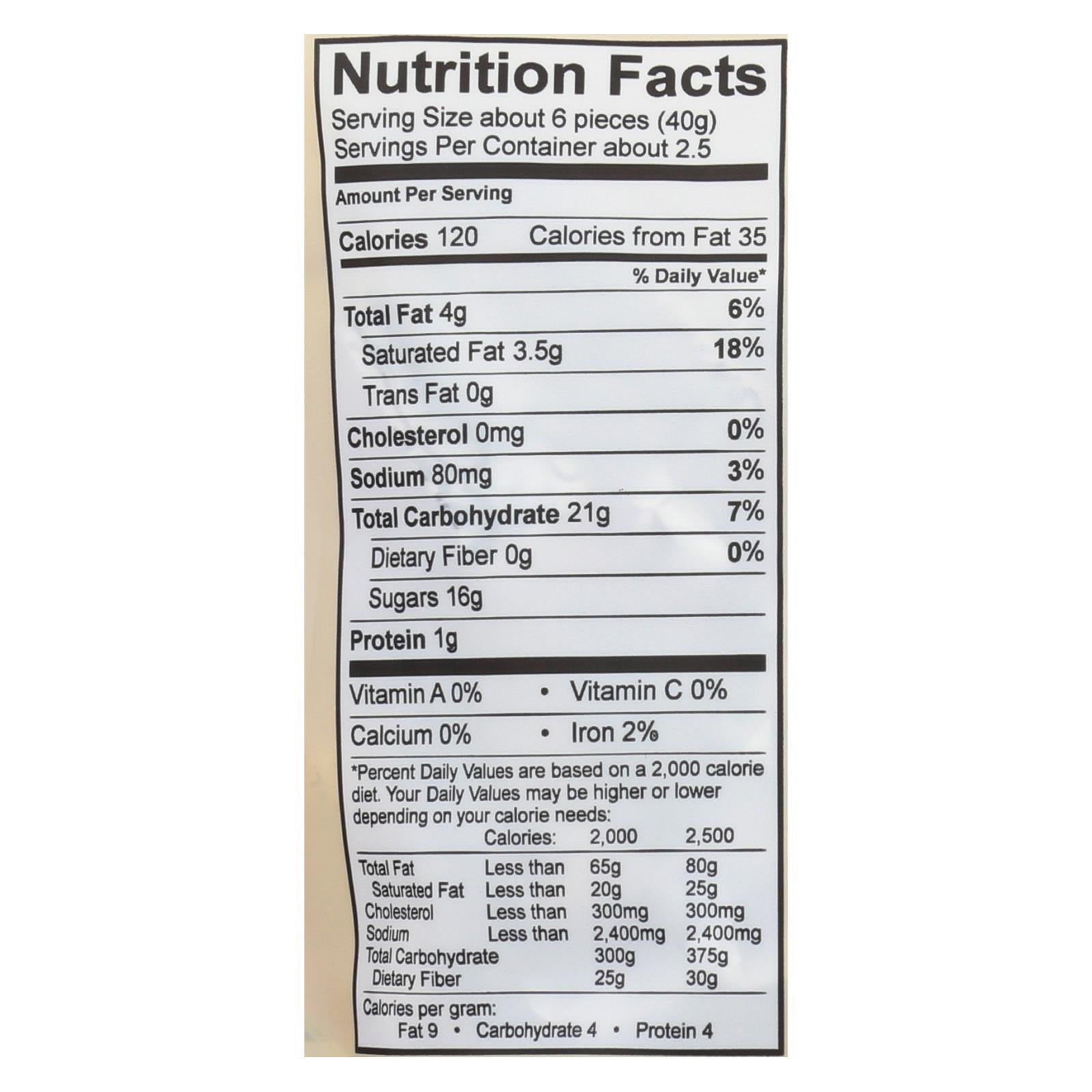 Organic Coconut Milk Caramels, Original, 3.5 Oz. (Pack of 6) by Cocomels