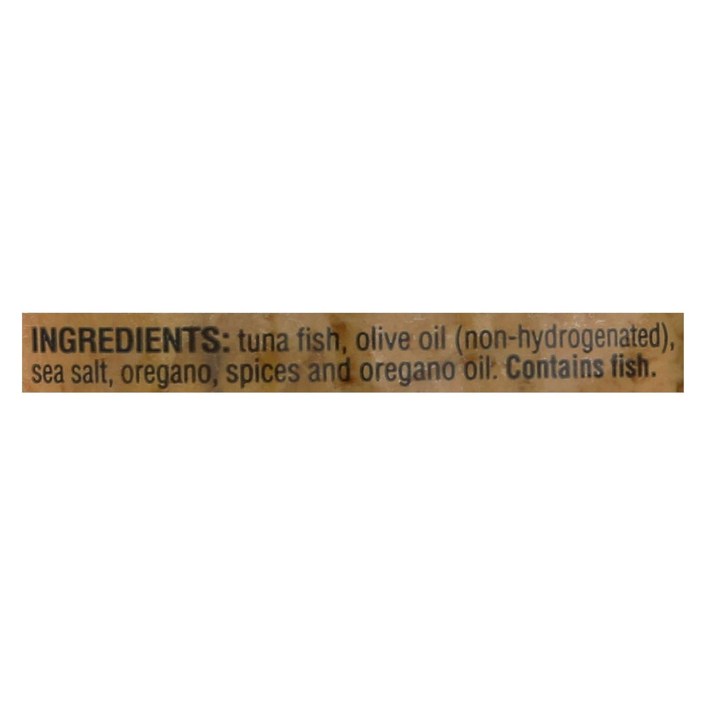 Tonnino Tuna Fillets with Oregano Olive Oil (Pack of 6 - 6.7 Oz.)