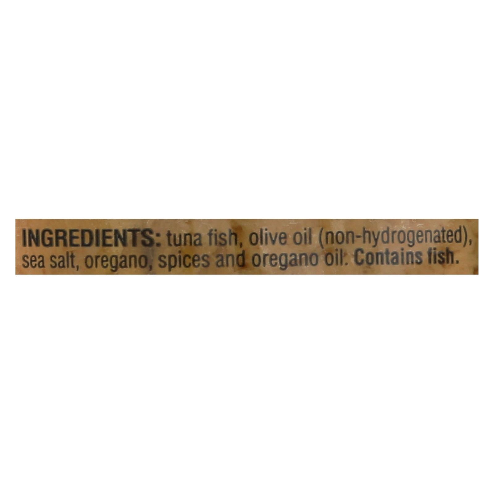 Tonnino Tuna Fillets with Oregano Olive Oil (Pack of 6 - 6.7 Oz.)