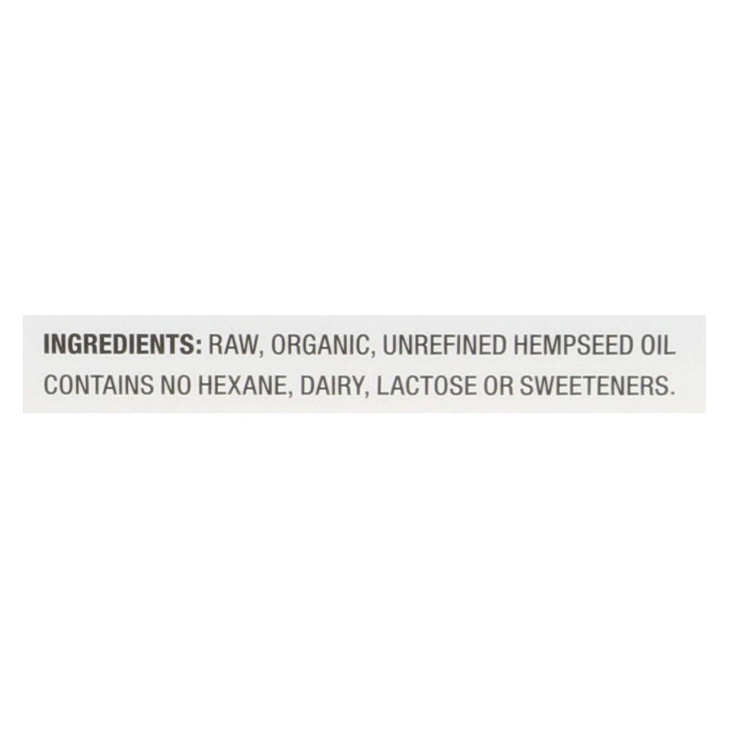 Nutiva Organic Cold-Pressed Hemp Oil, 24 FL. OZ.