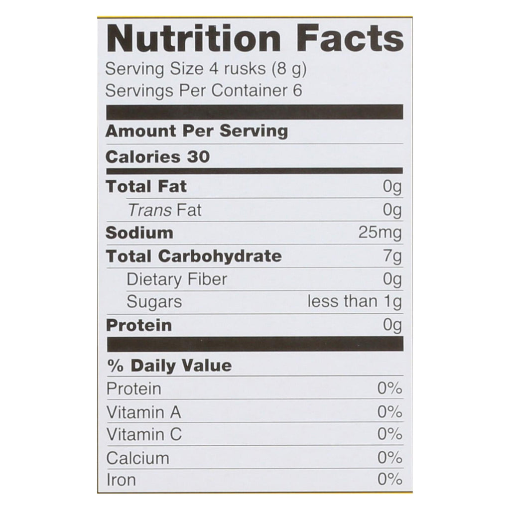 Hot Kid Baby Mum Banana Rice Biscuit, Pack of 6, 1.76 Oz