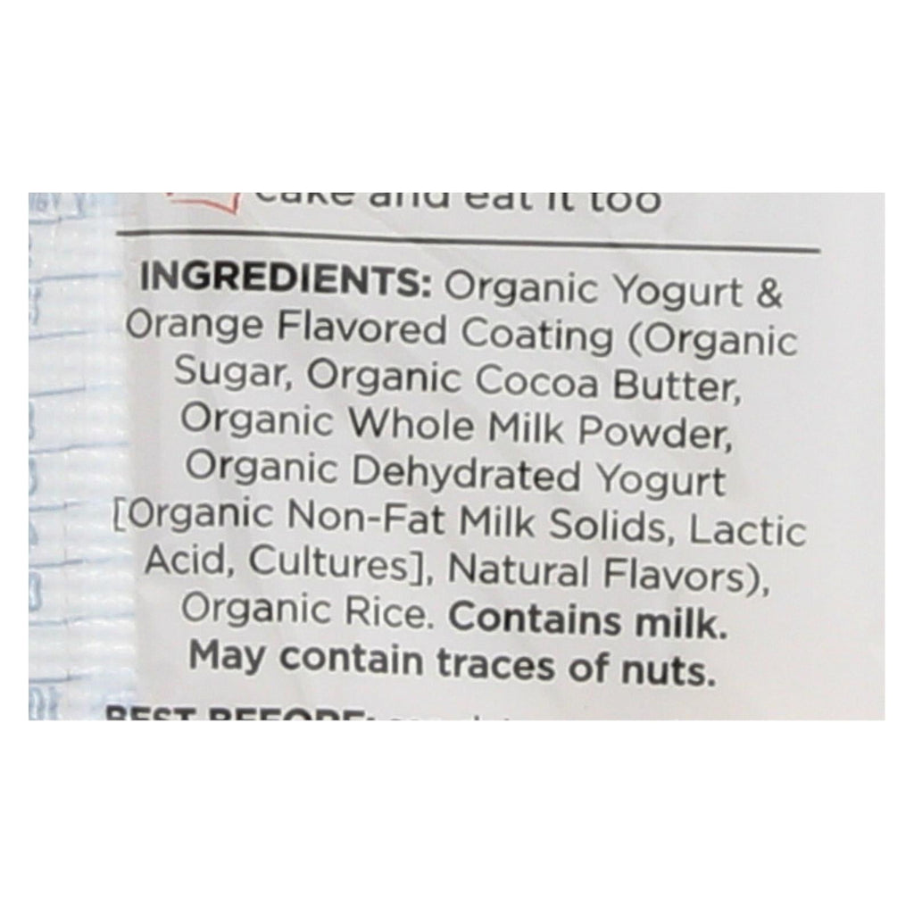 Element Organic Vanilla Orange Dipped Rice Cakes, Case of 6 (3.5 oz Each)