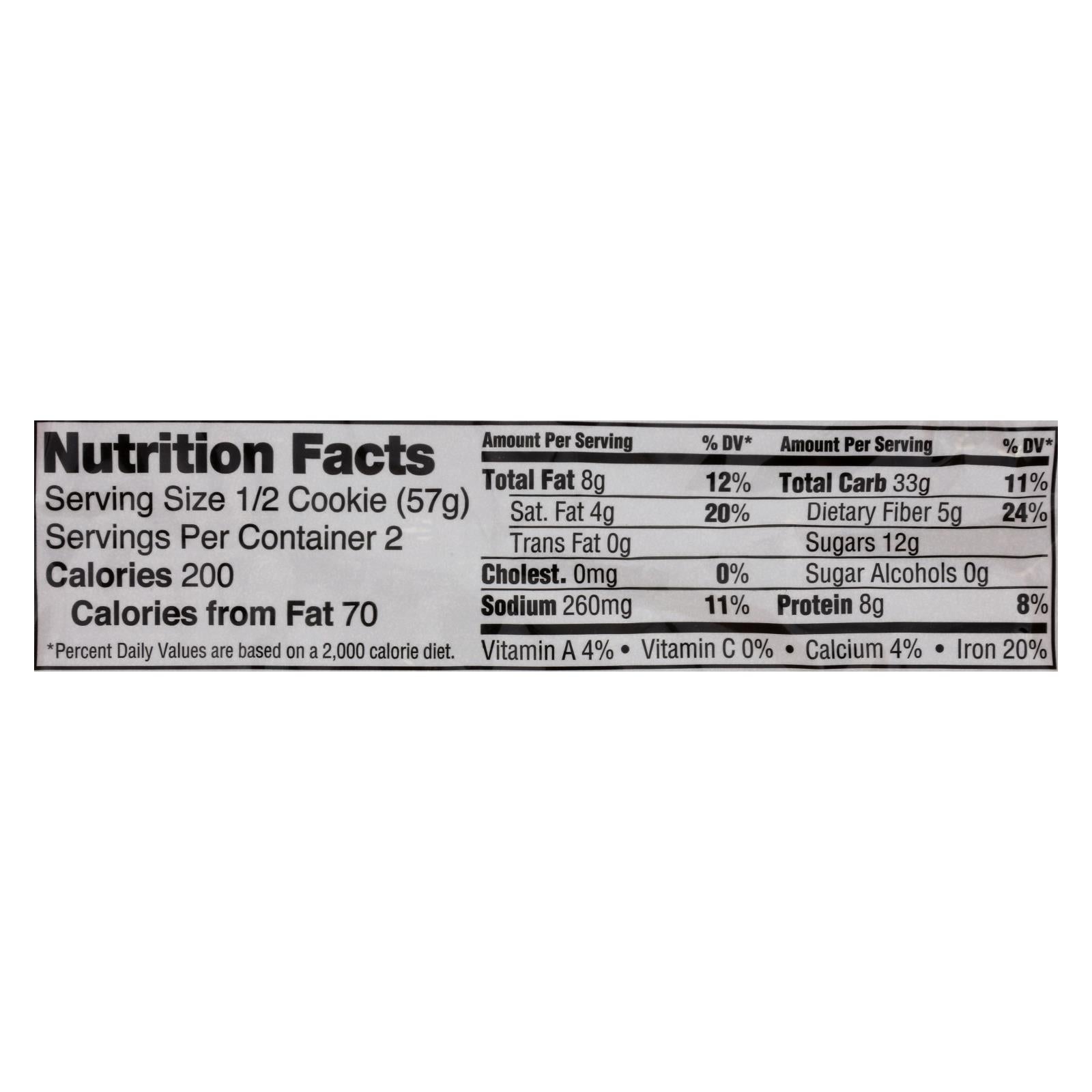 Lenny & Larry's The Complete Cookie Chocolate Chip Pack of 12