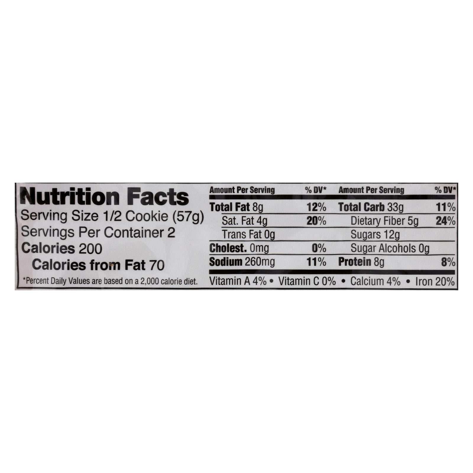 Lenny & Larry's The Complete Cookie Chocolate Chip Pack of 12