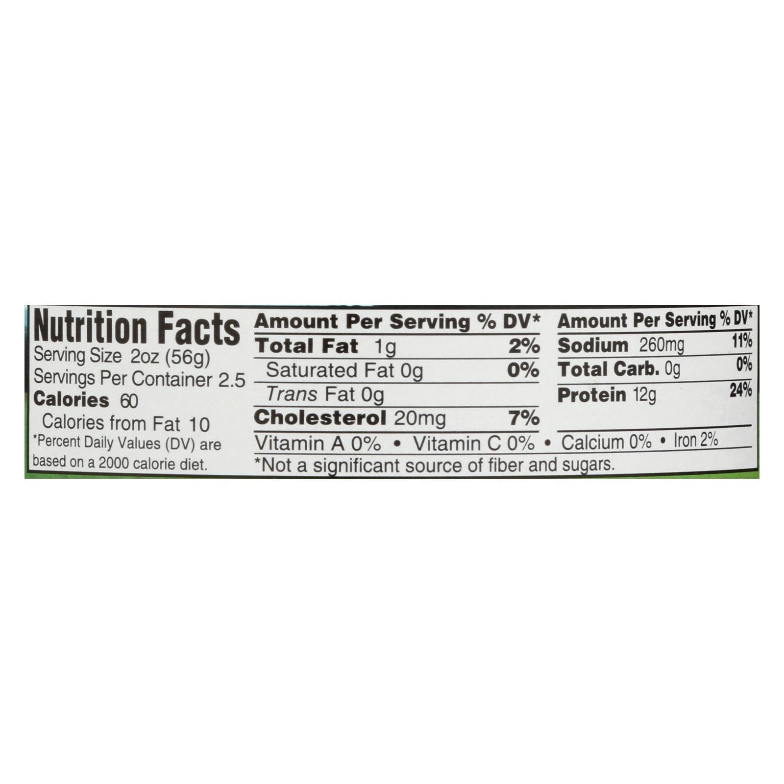 Wild Planet Organic Roasted Chicken Breast, 5 Oz. (Pack of 12)