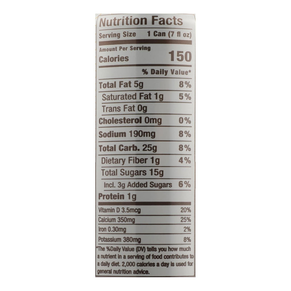 Rise Brewing Co. Mocha Latte Nitro Cold Brew Coffee, 7 Fl Oz (Pack of 12)