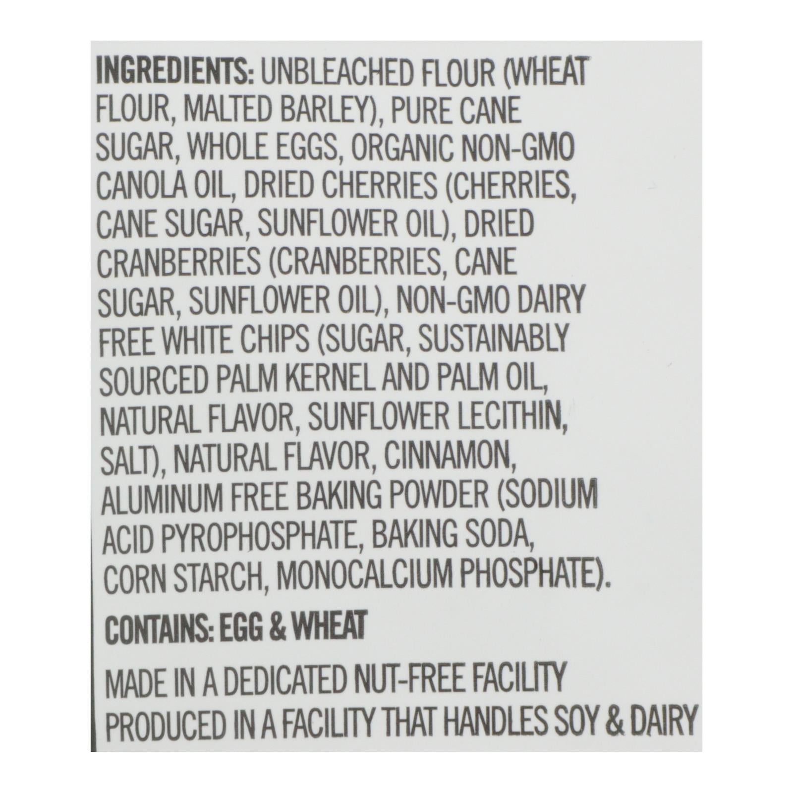 Cooper Street Cookies, Michigan Cherry White Chocolate, 5 Oz. (Pack of 6)