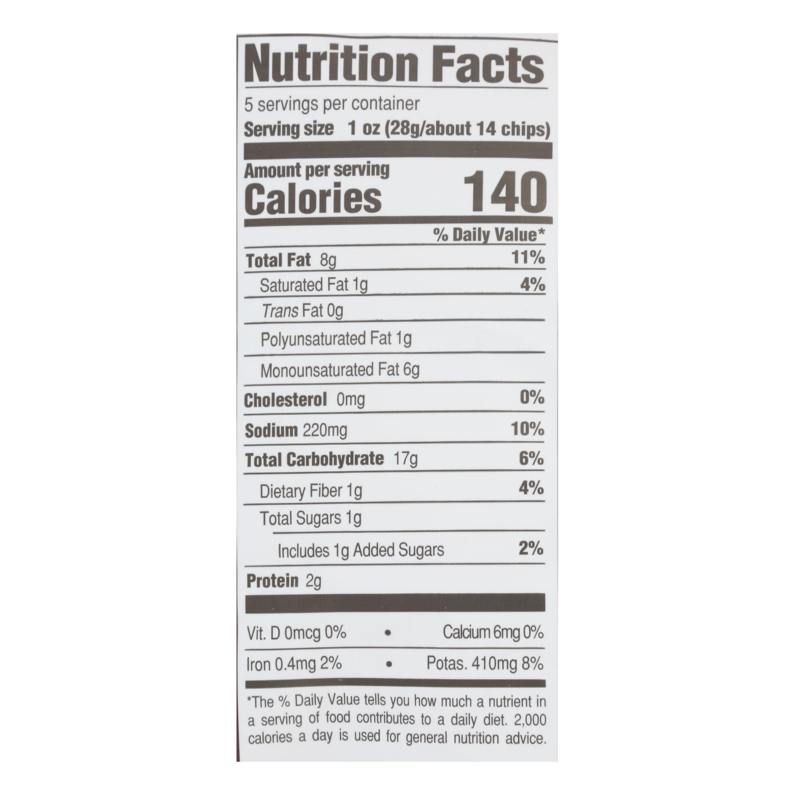 Boulder Canyon Kettle Chips Red Wine Vinegar (12 - 5 Oz. Bags)