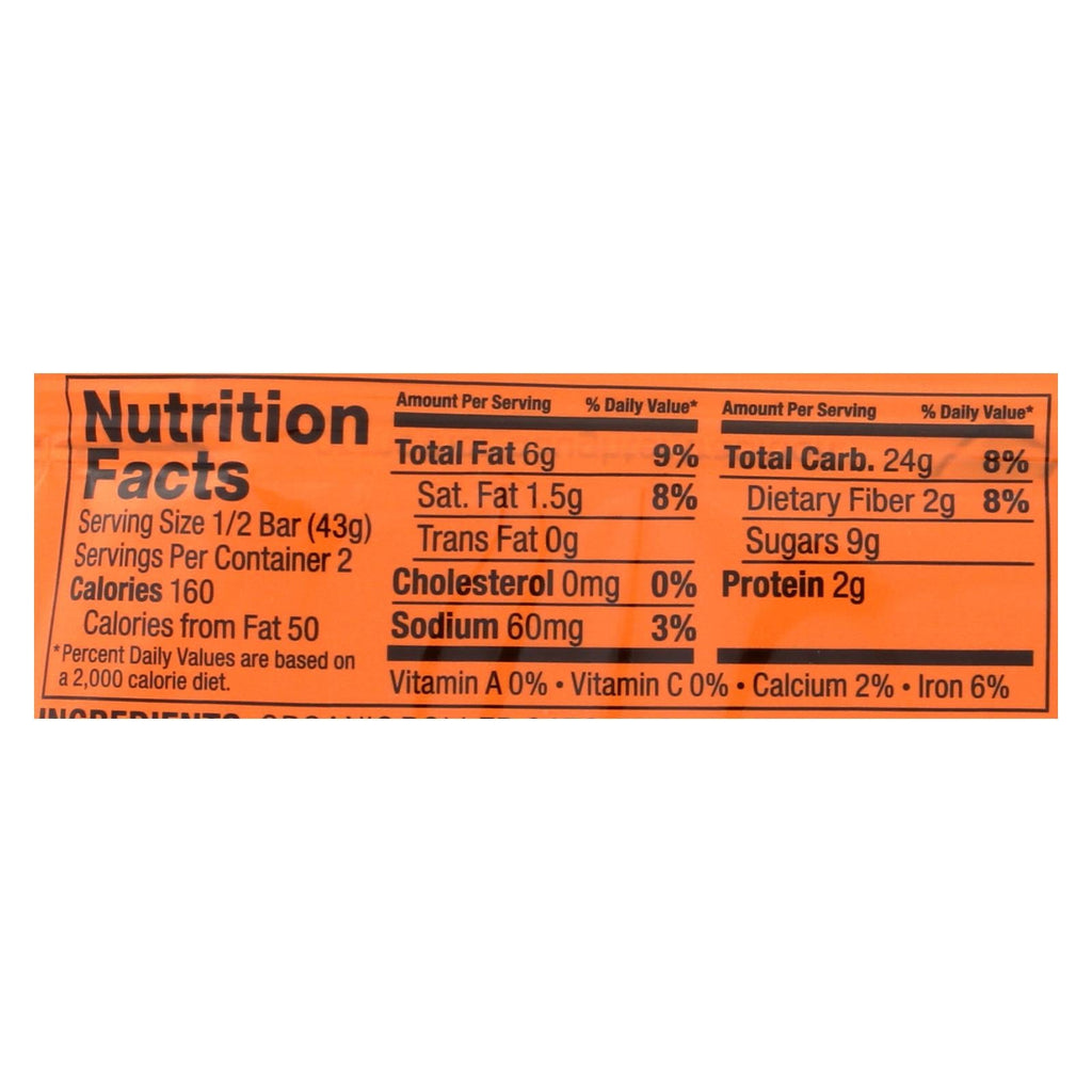 Bobo's Oat Bar - 12 Pack of 3 Oz. Peanut Butter Protein Bars